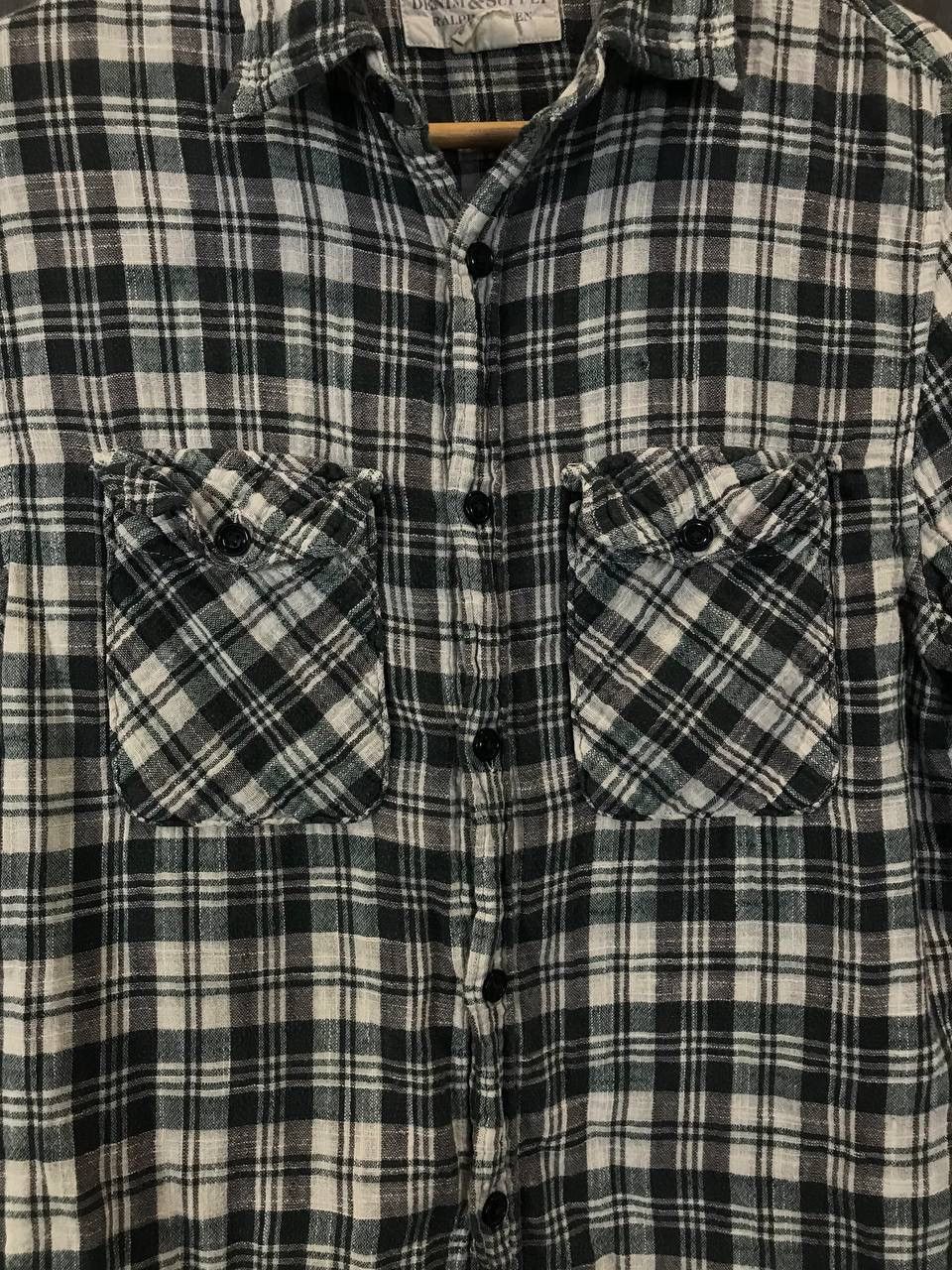 Ralph Lauren Supply & Demond Ralph Lauren flannel designer shirt Size US S / EU 44-46 / 1 - 3 Thumbnail