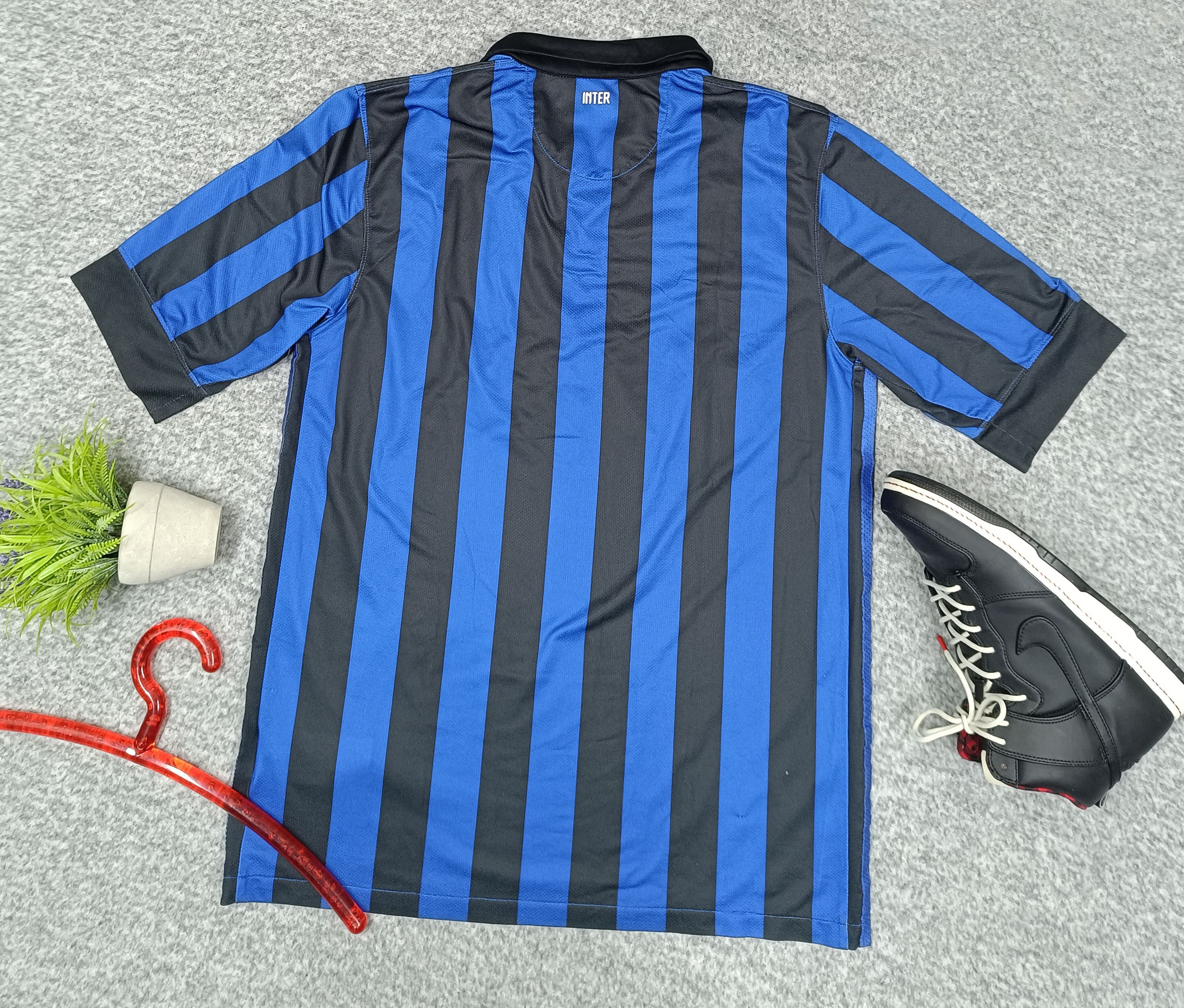 Nike Inter Milan Shirt 2011 2012 Blue Home Nike Football Soccer Size US M / EU 48-50 / 2 - 11 Thumbnail