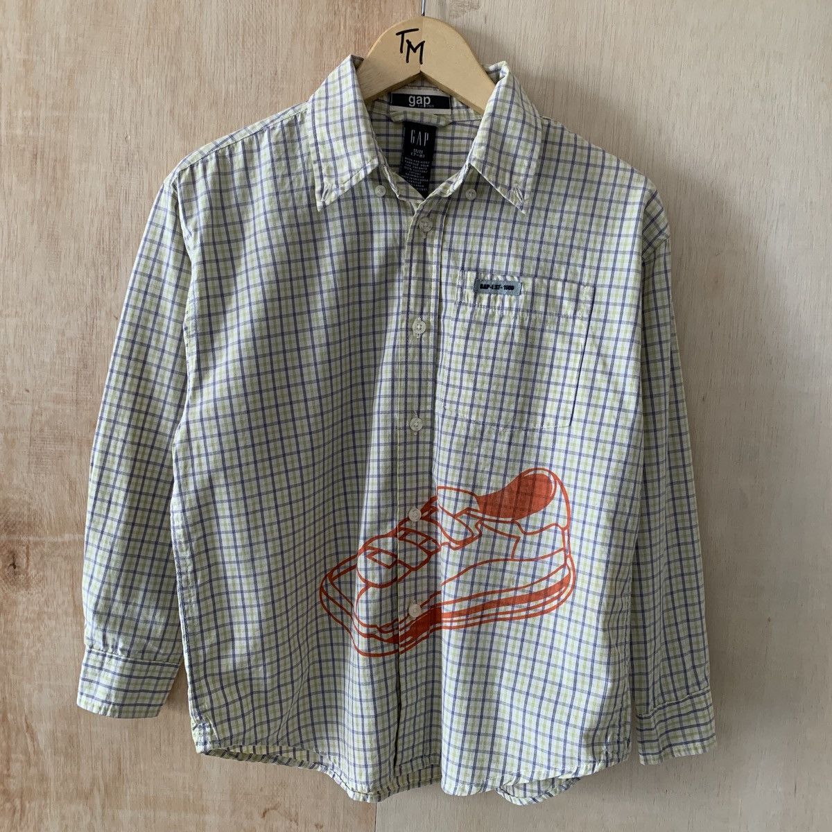 Designer × Gap × Vintage Vintage Gap Flannel Shirts Size US M / EU 48-50 / 2 - 1 Thumbnail