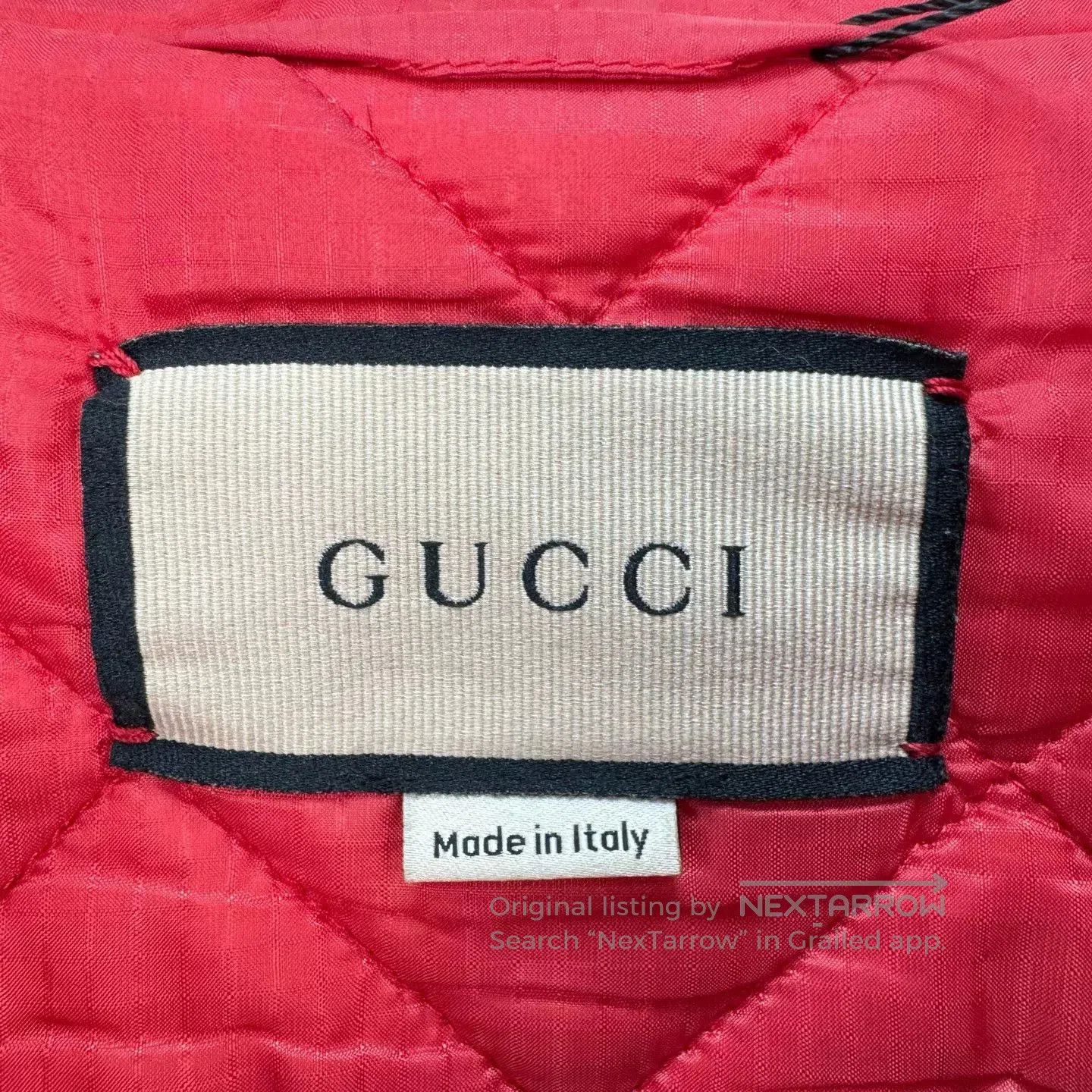 Gucci gucci embroidered double g cotton zip jacket. Size US M / EU 48-50 / 2 - 6 Thumbnail
