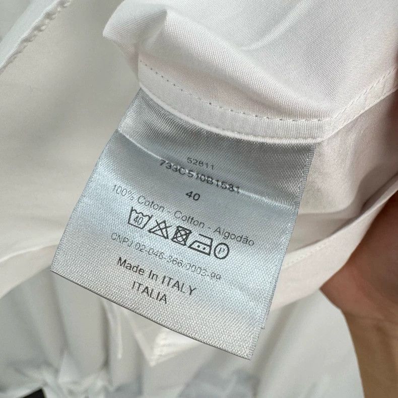 Dior Dior Embroidered Bee Short Sleeve Shirt Size US S / EU 44-46 / 1 - 6 Thumbnail