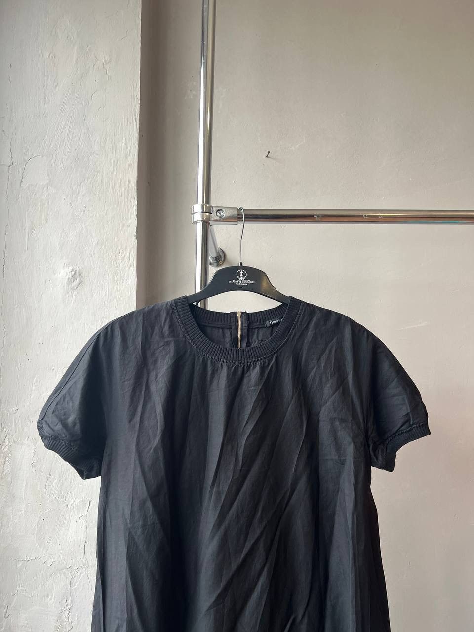 hannes roether HANNES ROETHER MINIMALIST RELAXED FIT BLACK DRESS SIZE XXL Size XXL / US 16-18 / IT 52-54 - 3 Thumbnail