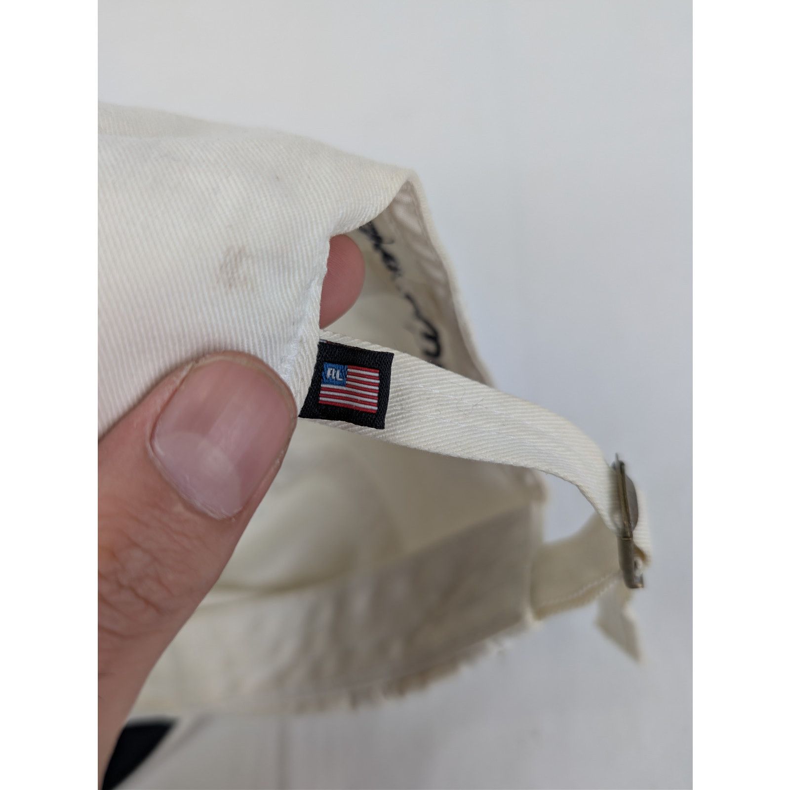 Ralph Lauren o1rshd1 CC20 Size: OS / Polo Jeans Company Cap / Hat White Size ONE SIZE - 10 Thumbnail