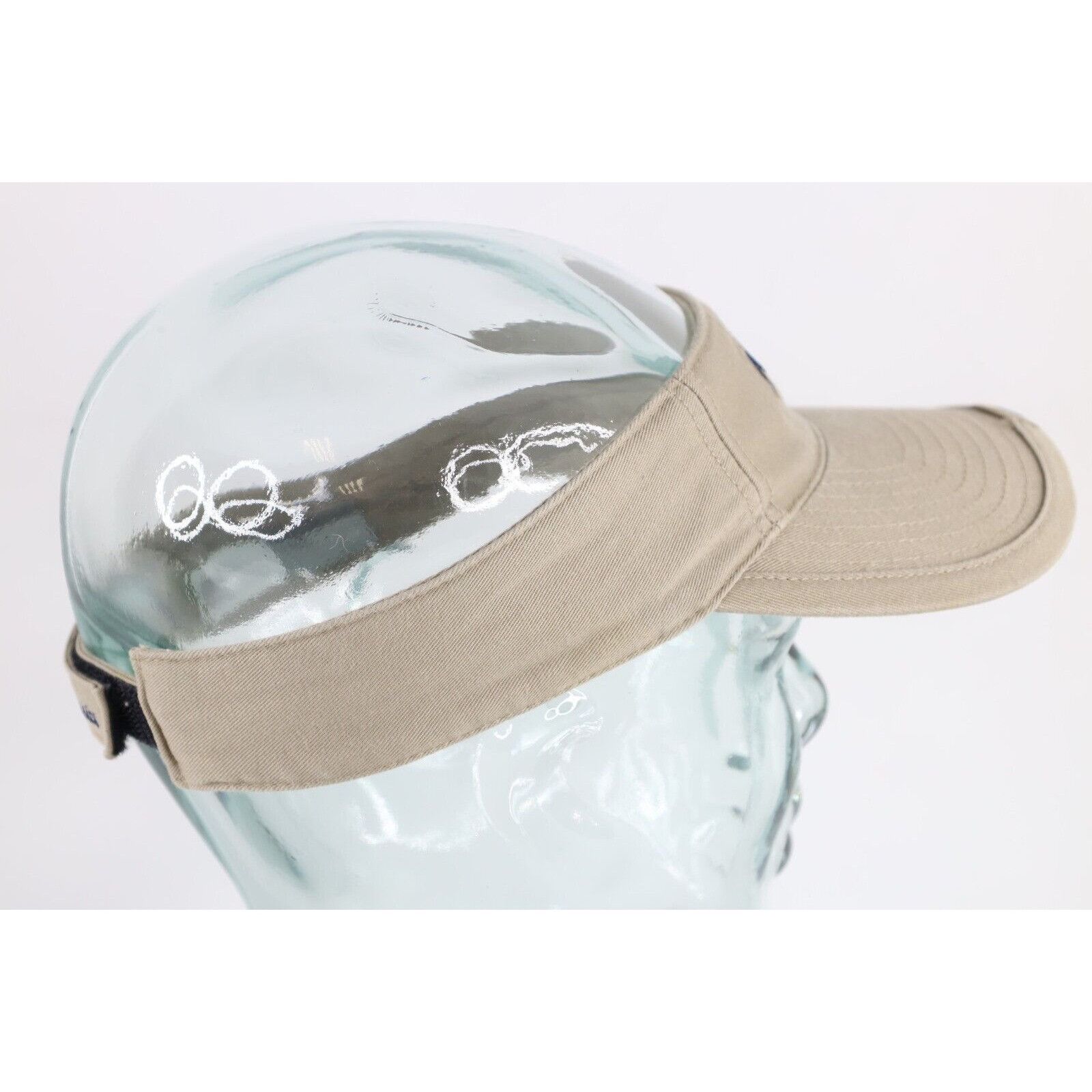Nike × Vintage Vintage Y2K Nike Block Letter Travis Scott Mini Swoosh Visor Size ONE SIZE - 6 Thumbnail