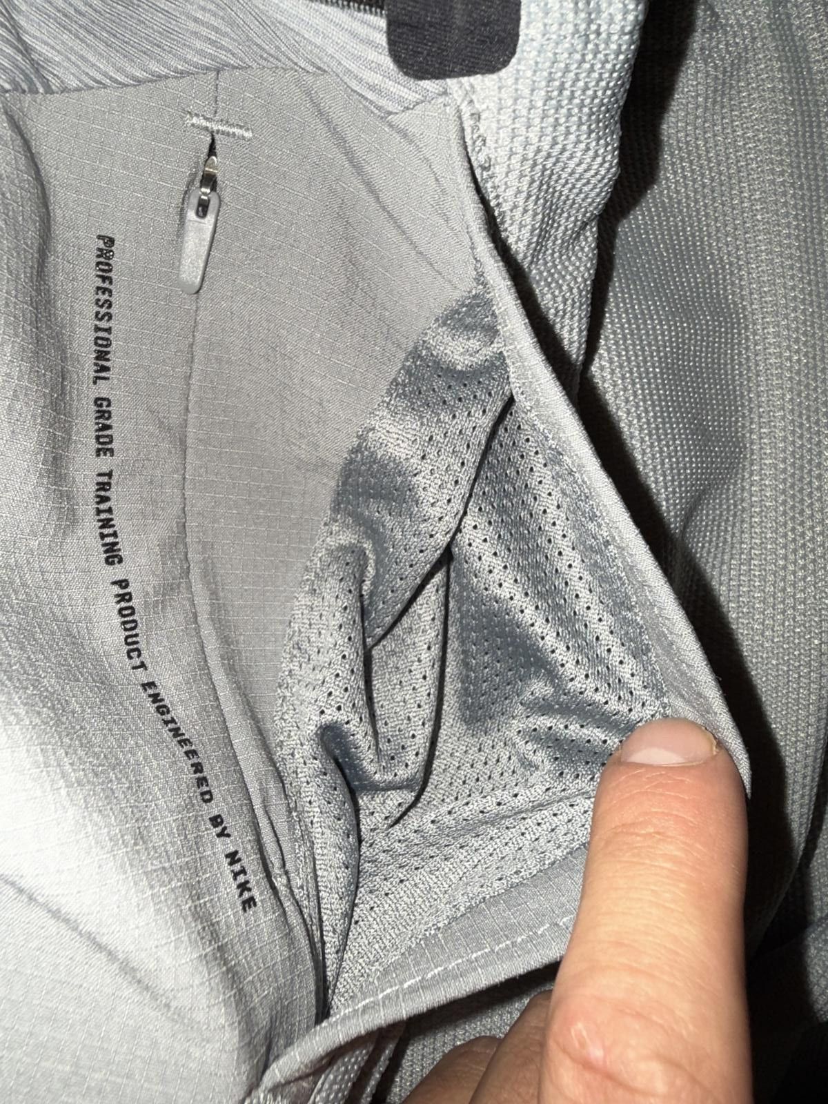 Nike Nike Men’s Pro Flex Rep Hybrid Grey Training Shorts Size US 34 / EU 50 - 2 Thumbnail
