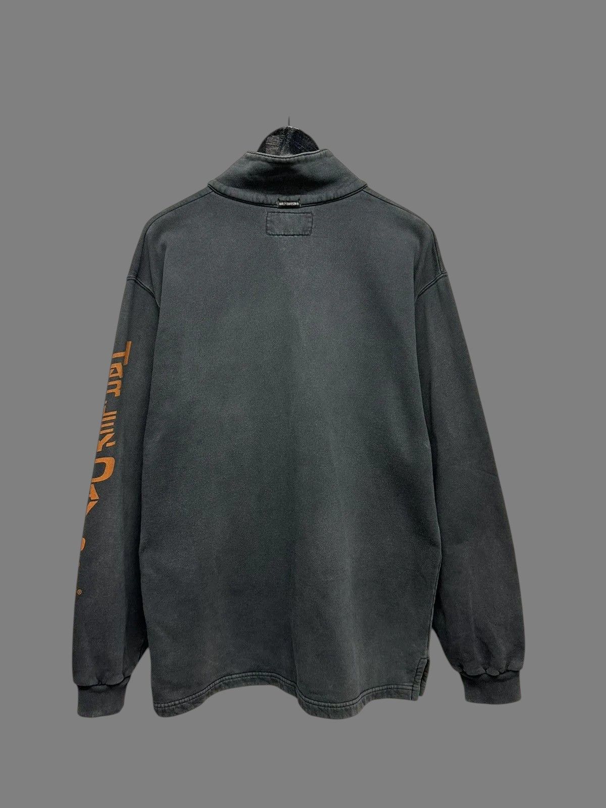 Indian Motorcycle Vintage Harley Davidson Y2K Black Quarter Zip Sweatshirt L Size US L / EU 52-54 / 3 - 9 Thumbnail