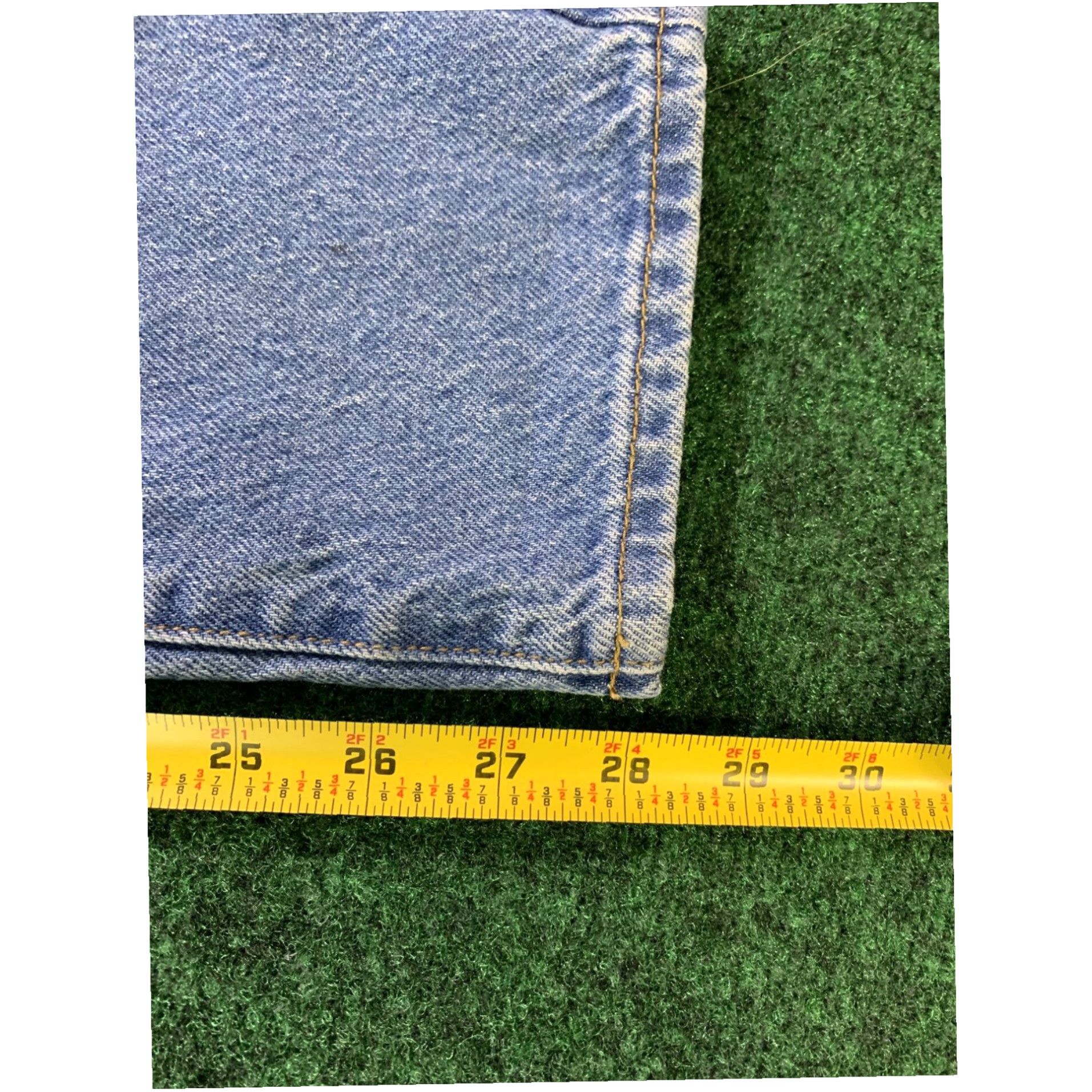 Pacsun PACSUN Women's High Rise Slim Blue Denim Jeans Size 24 Slit Bottoms Size 42" / US 20 - 2 Thumbnail