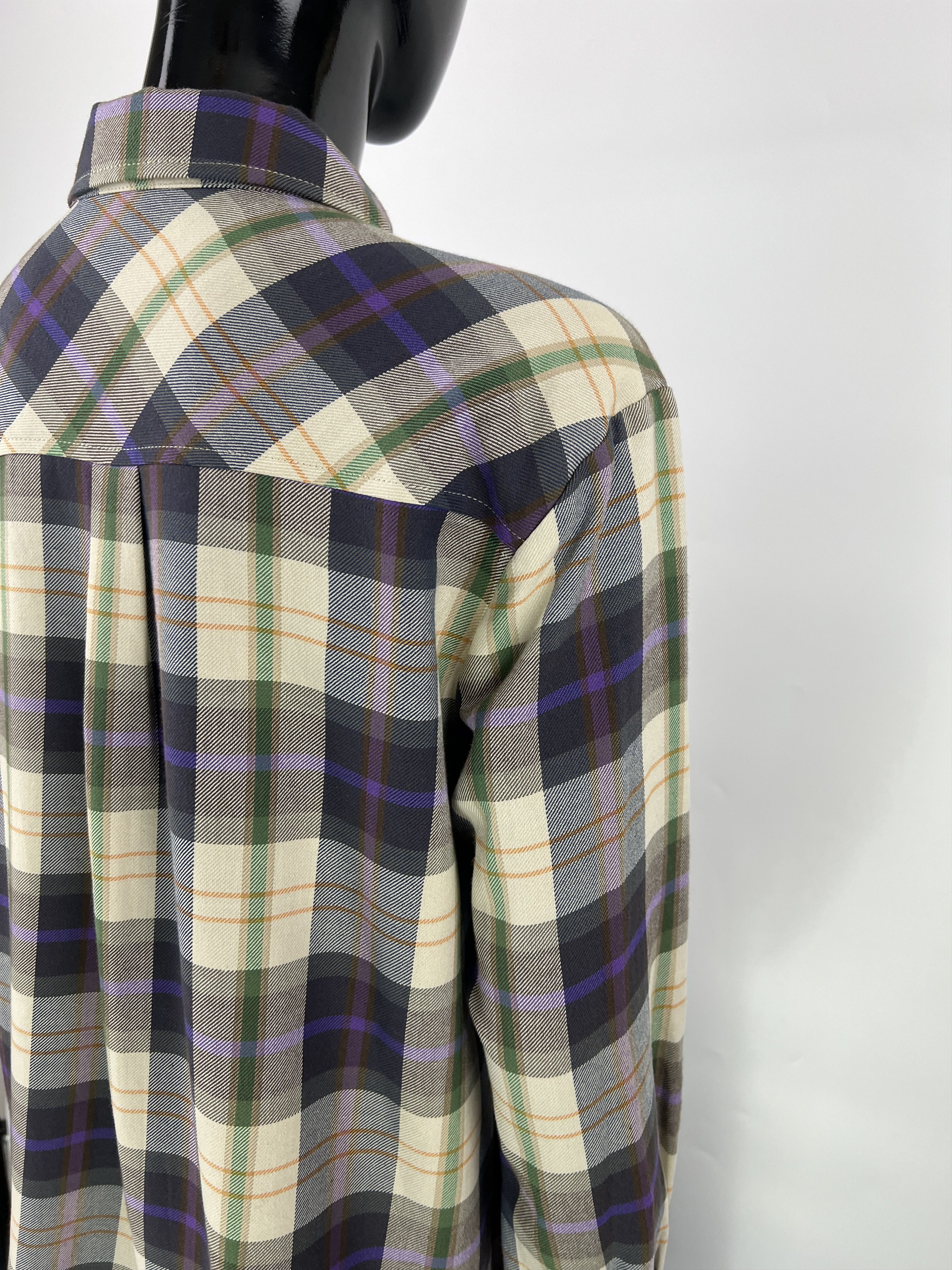 A.P.C. × Flannel A.P.C. Checked Long Sleeve Button Up Shirt Size 38 Size M / US 6-8 / IT 42-44 - 4 Thumbnail
