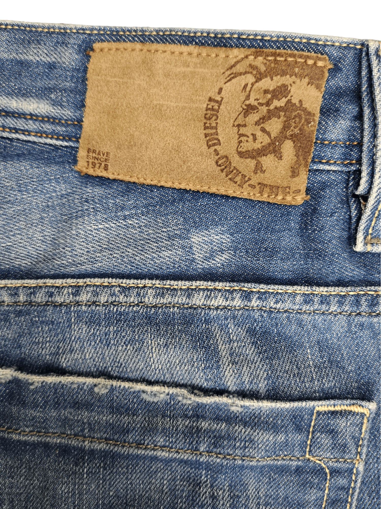 Diesel Flare Jeans Diesel Koffha Denim Jean Boot Cut Y2k Streetwear Size US 29 - 12 Thumbnail