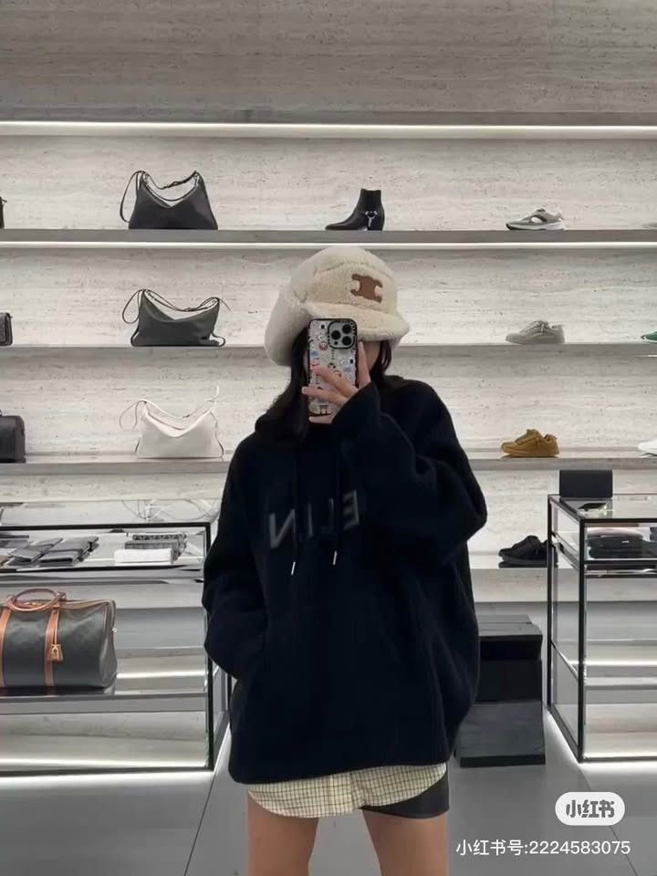 Celine Celine Sherling Hat Size ONE SIZE - 6 Thumbnail