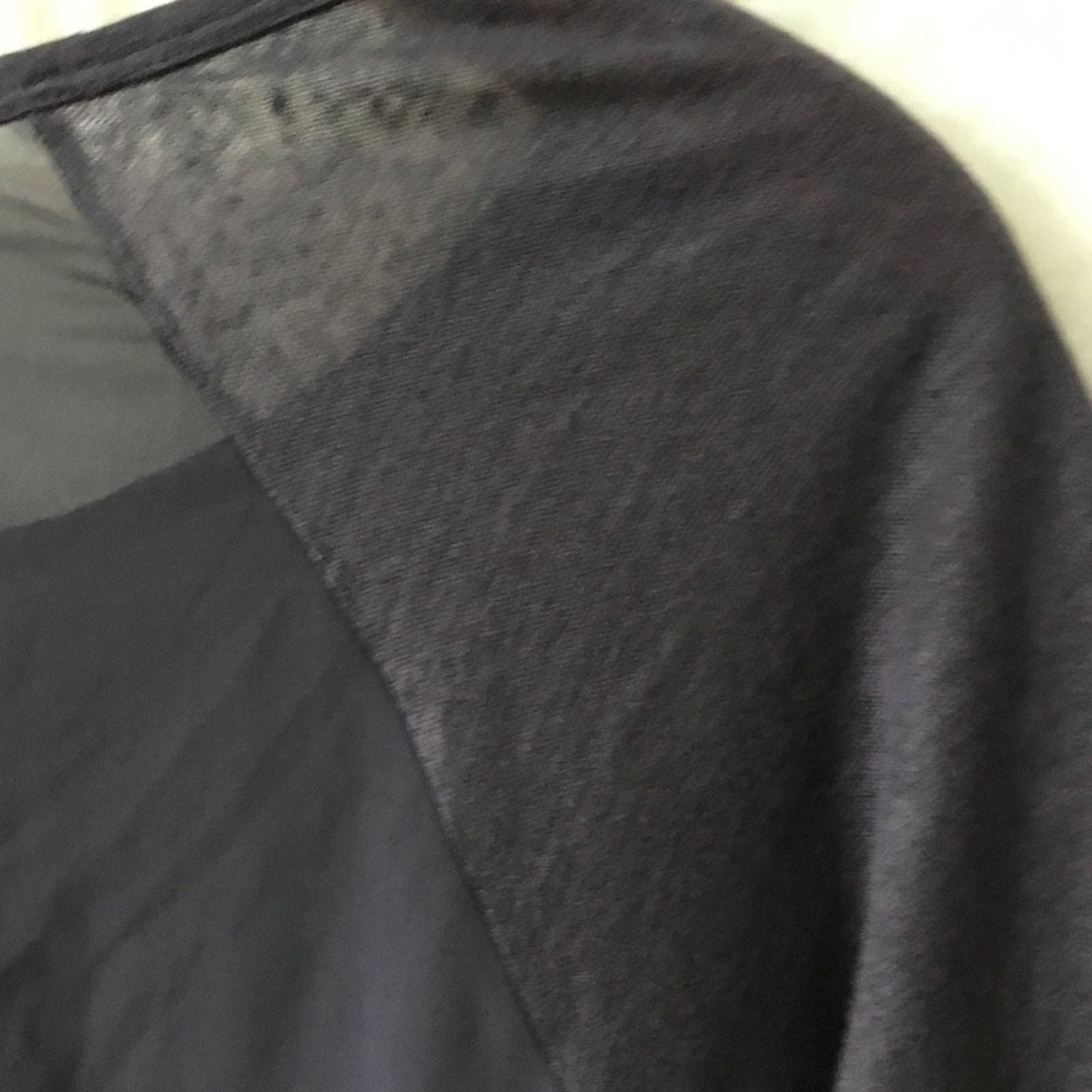 Other Marseille Gray Sheer Asymmetrical Hem Tunic Size S / US 4 / IT 40 - 12 Thumbnail