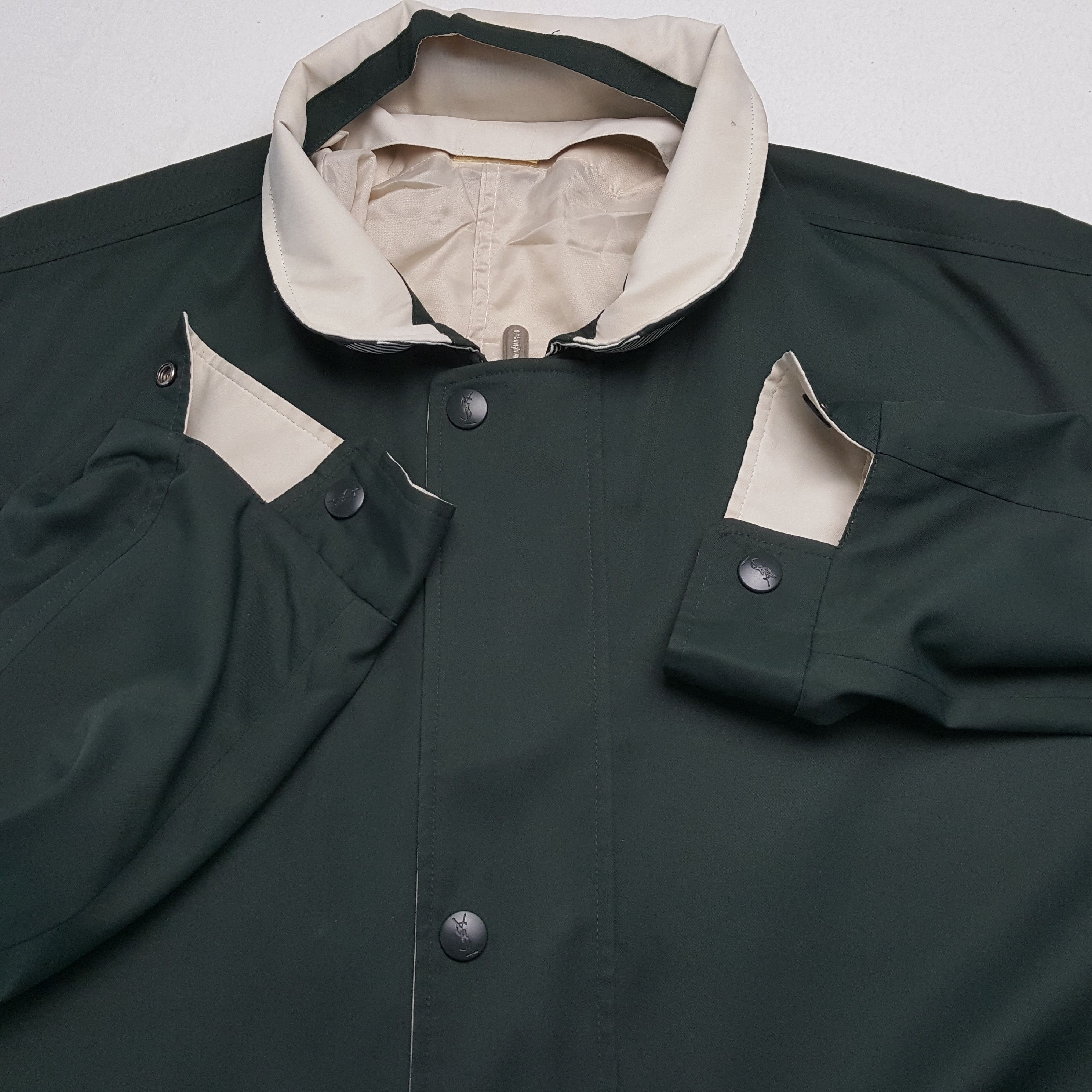 Vintage × Yves Saint Laurent YVES SAINT LAURENT Reversible Jacket Fashion Style Size US XL / EU 56 / 4 - 11 Thumbnail