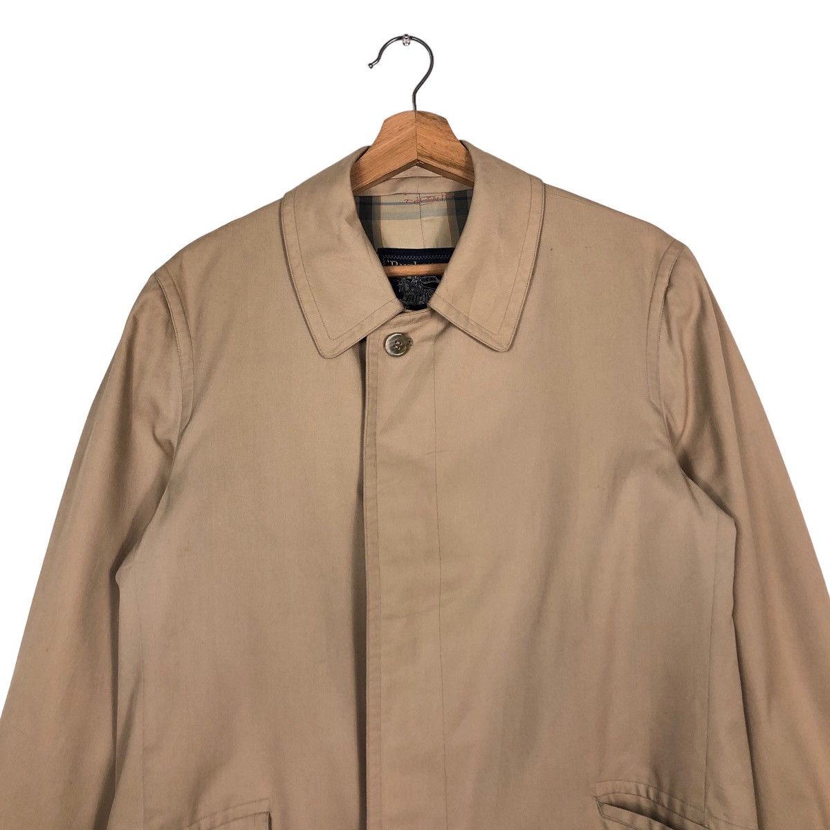 Burberry 🔥Vintage Burberrys London England Long Jacket Nova Check Size US M / EU 48-50 / 2 - 3 Thumbnail