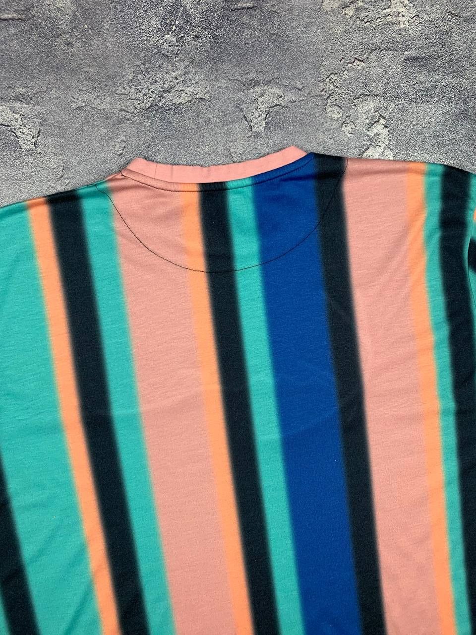 Karl Kani Karl Kani Men's Multicolor Striped Script Logo Streetwear Size US L / EU 52-54 / 3 - 14 Thumbnail