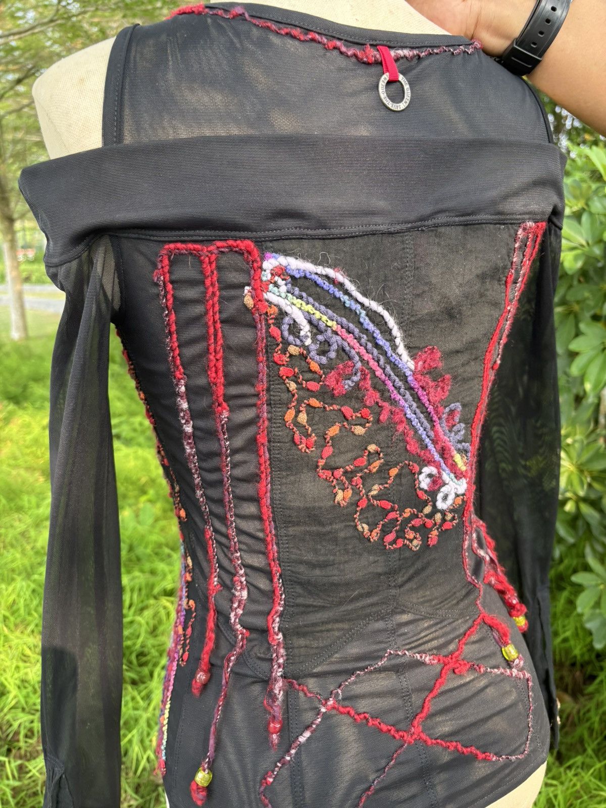 Jean Paul Gaultier Vintage save the queen longsleeve Size S / US 4 / IT 40 - 12 Thumbnail
