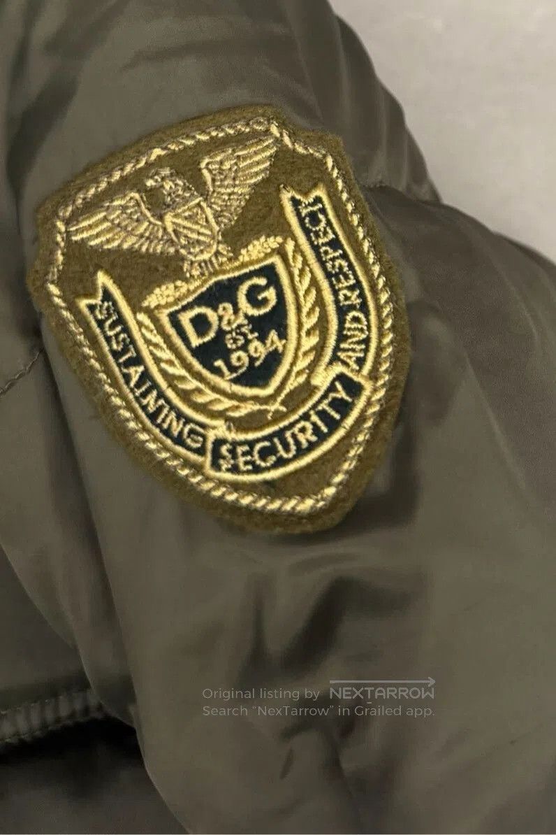 Dolce & Gabbana Dolce & Gabbana Men's Embroidered Down Jacket. Size US L / EU 52-54 / 3 - 2 Thumbnail