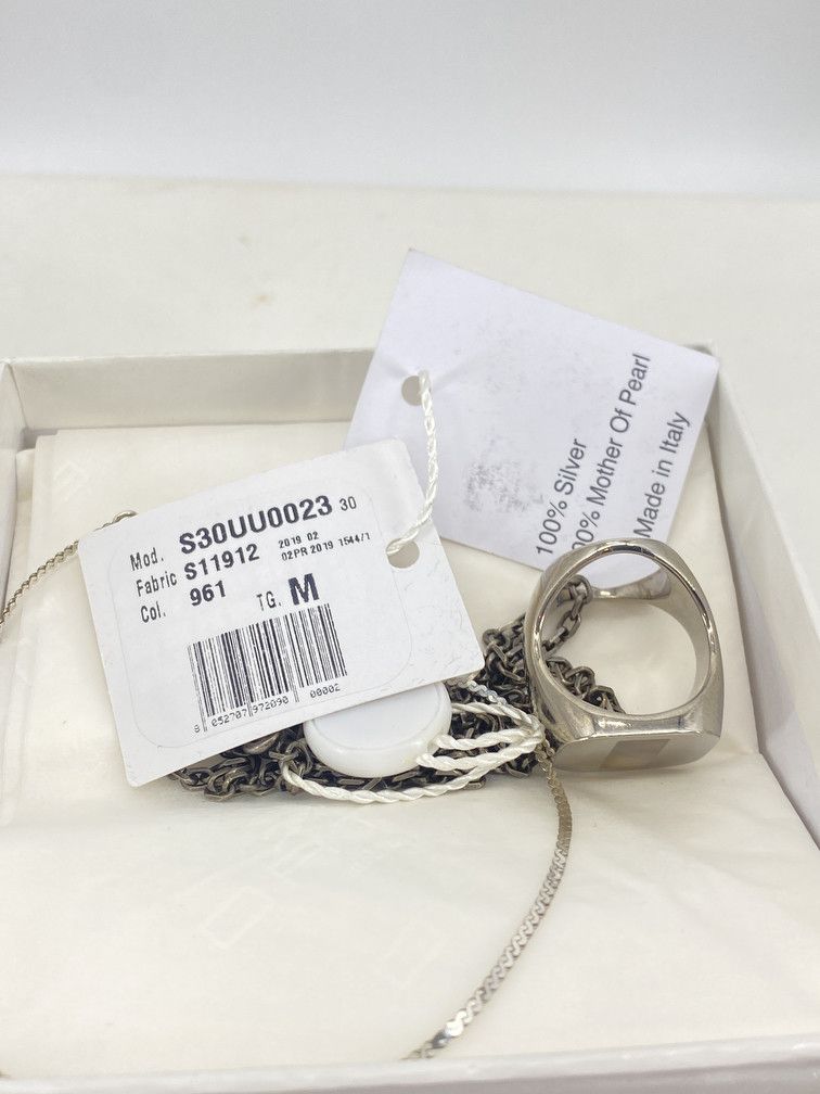Maison Margiela Ring Pendant Necklace Size ONE SIZE - 4 Thumbnail