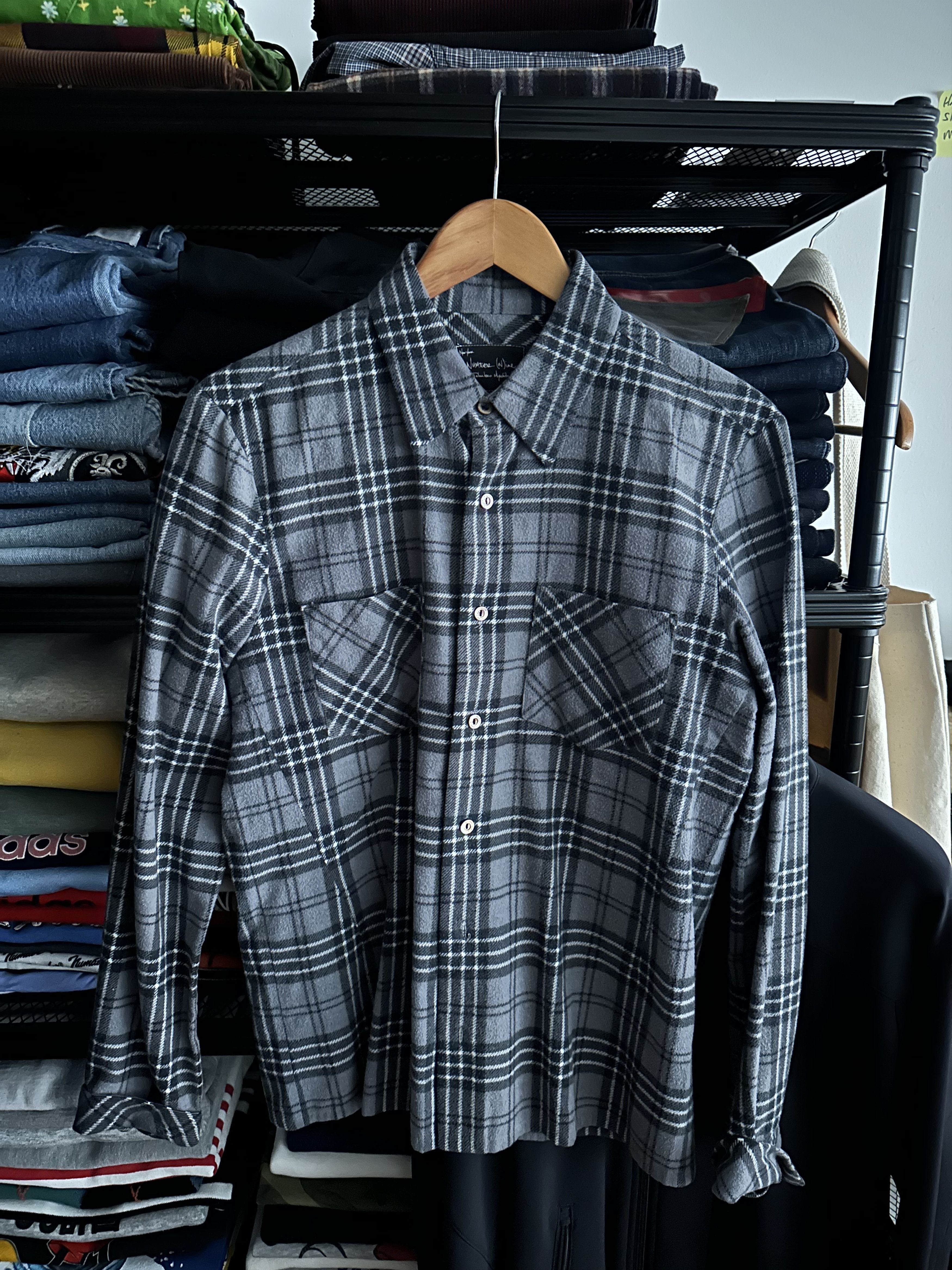 Number (N)ine SS06 Flannel Size US S / EU 44-46 / 1 - 1 Thumbnail