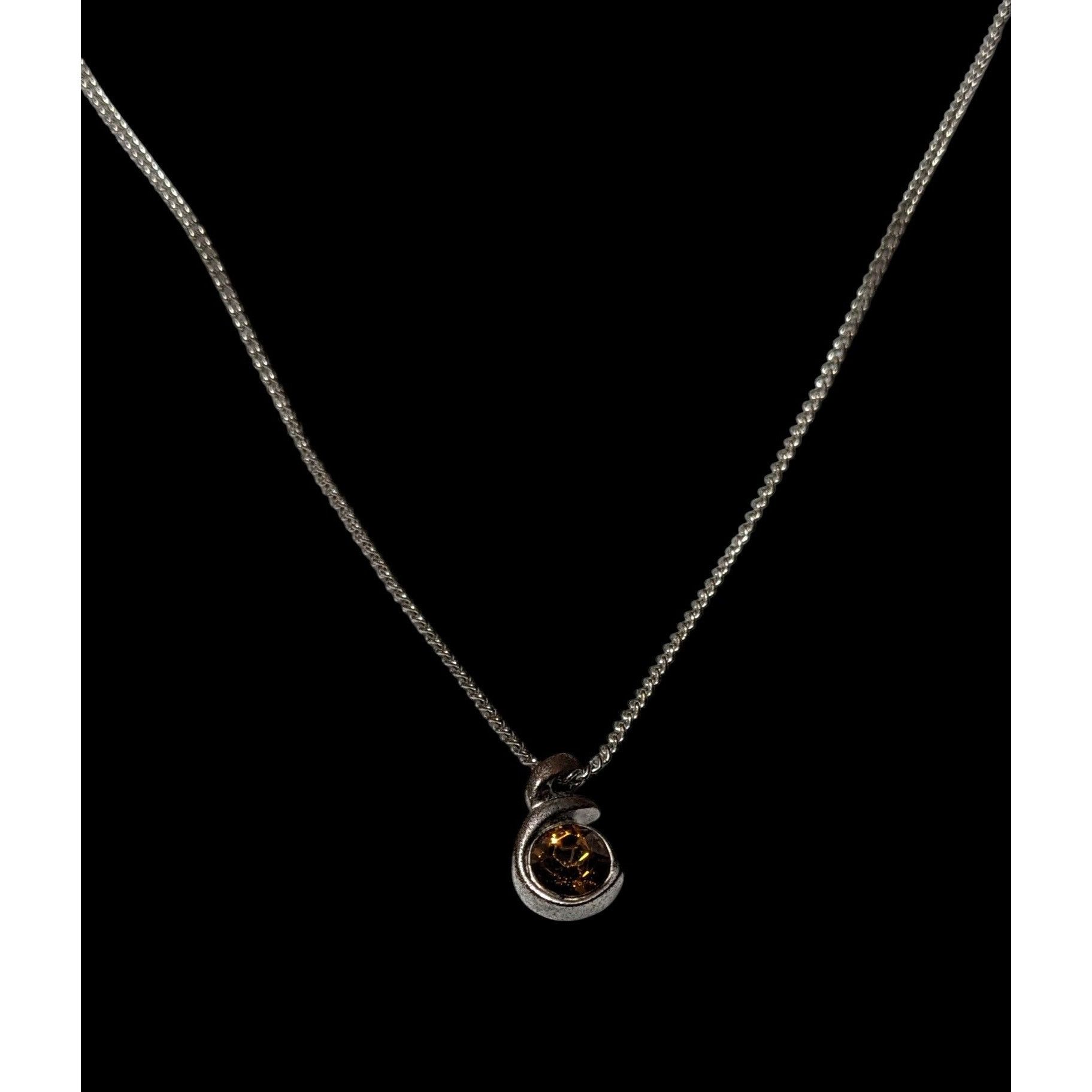 Other Annaleece by DeVries Topaz Swarovski November Birthday Penda Size ONE SIZE - 3 Thumbnail