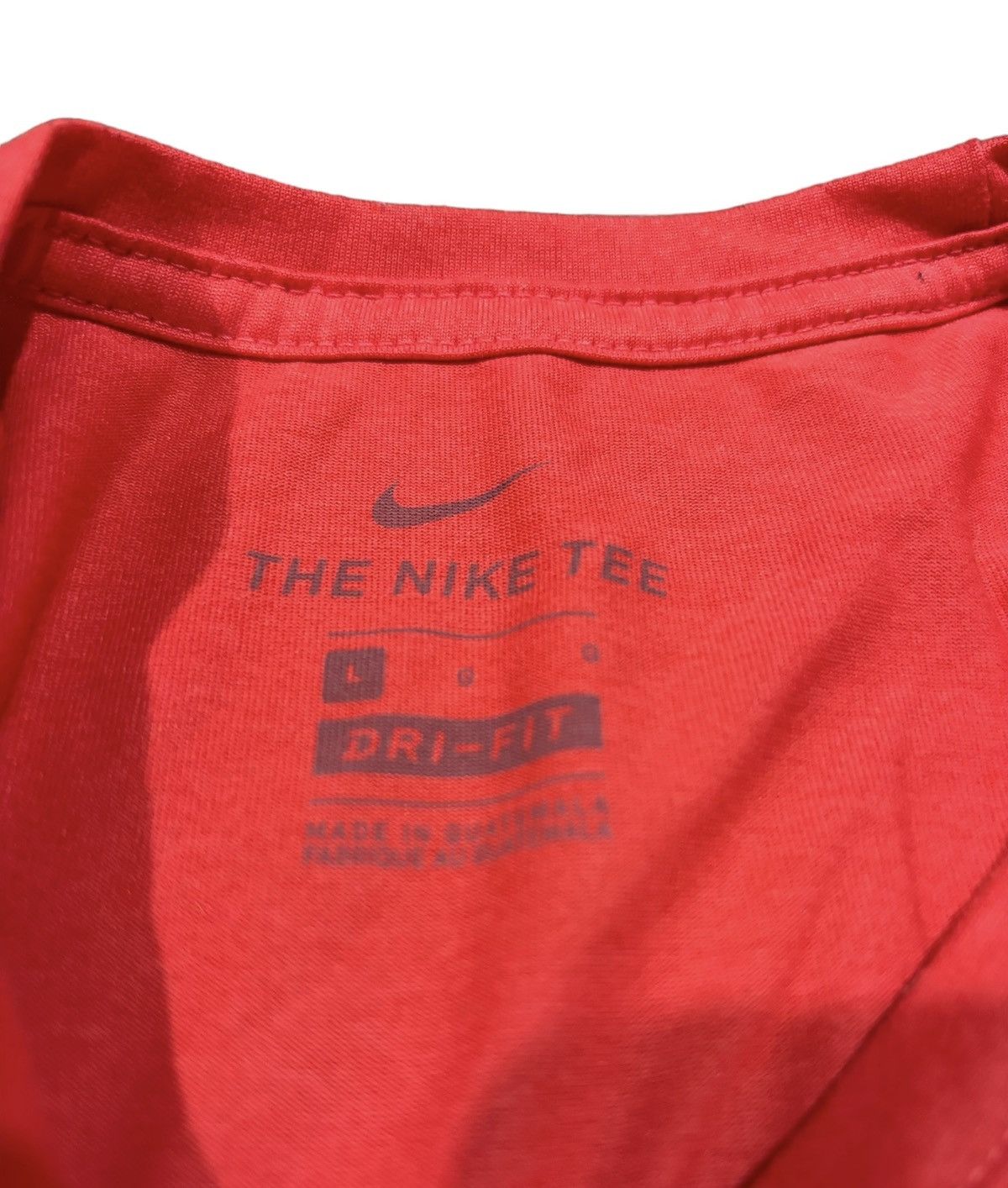 Nike Nike Dri-Fit Training T-Shirt Red Size US L / EU 52-54 / 3 - 3 Thumbnail