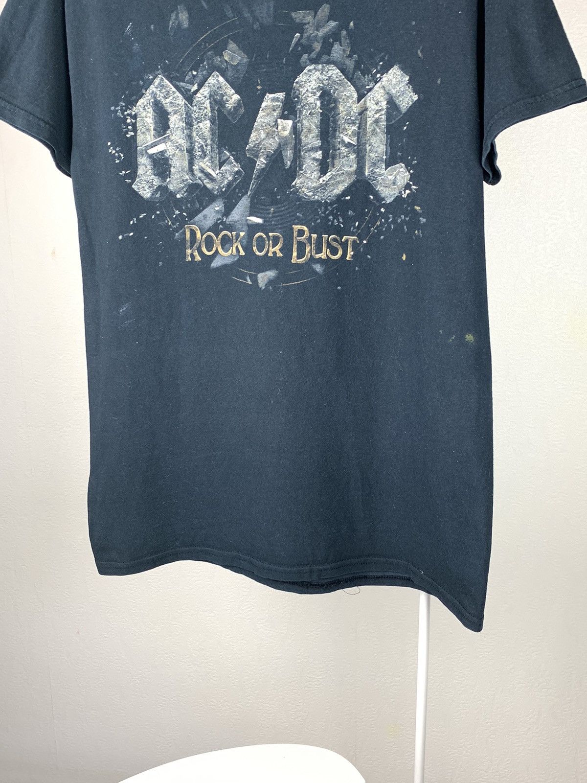 Band Tees AC/DC Rock or Bust Band Tee Black T-shirt Vintage Size US M / EU 48-50 / 2 - 3 Thumbnail