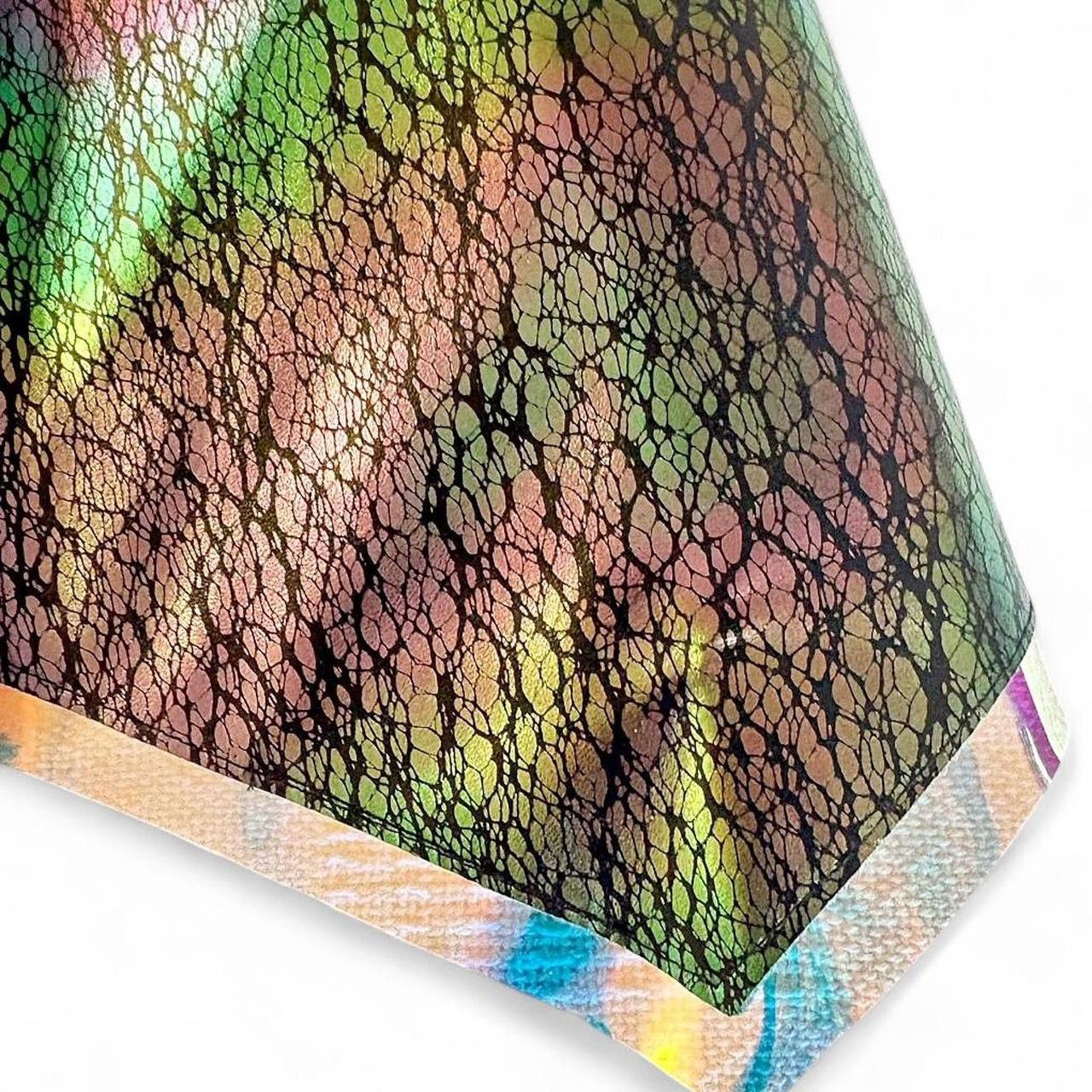 Dolls Kill Club Exx from DollsKill multi-colored holographic mini skirt Size 25" / US 0 / IT 36 - 4 Thumbnail