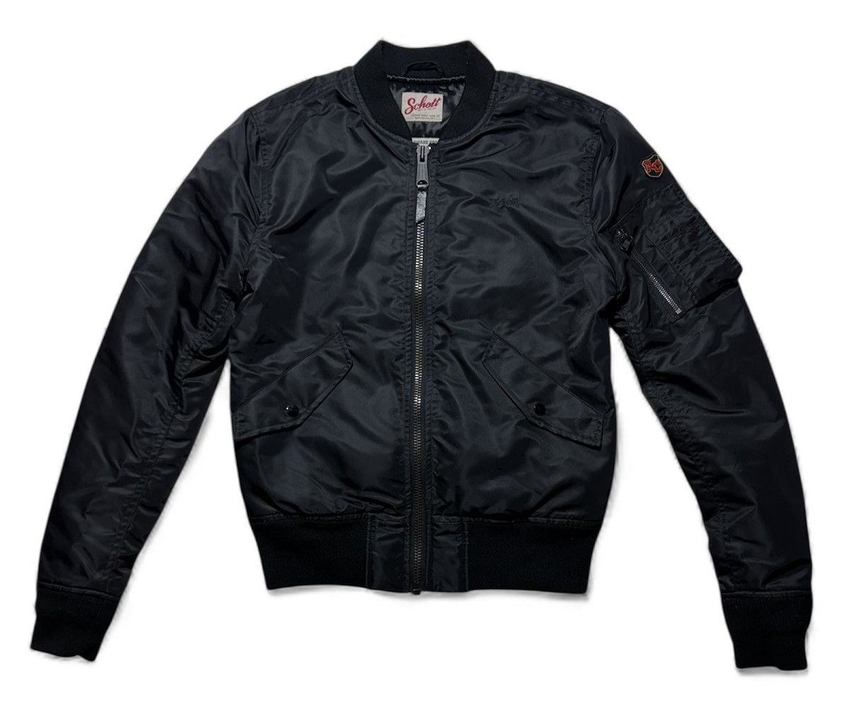 Vintage Schott Nylon Bomber Jacket