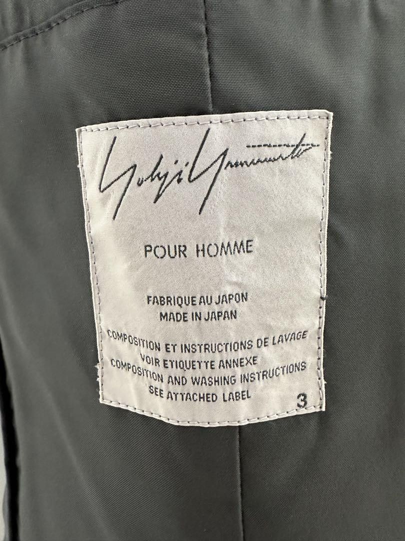 Yohji Yamamoto POUR HOMME 03aw Pimp era flower patched leather jacket Size US L / EU 52-54 / 3 - 8 Thumbnail