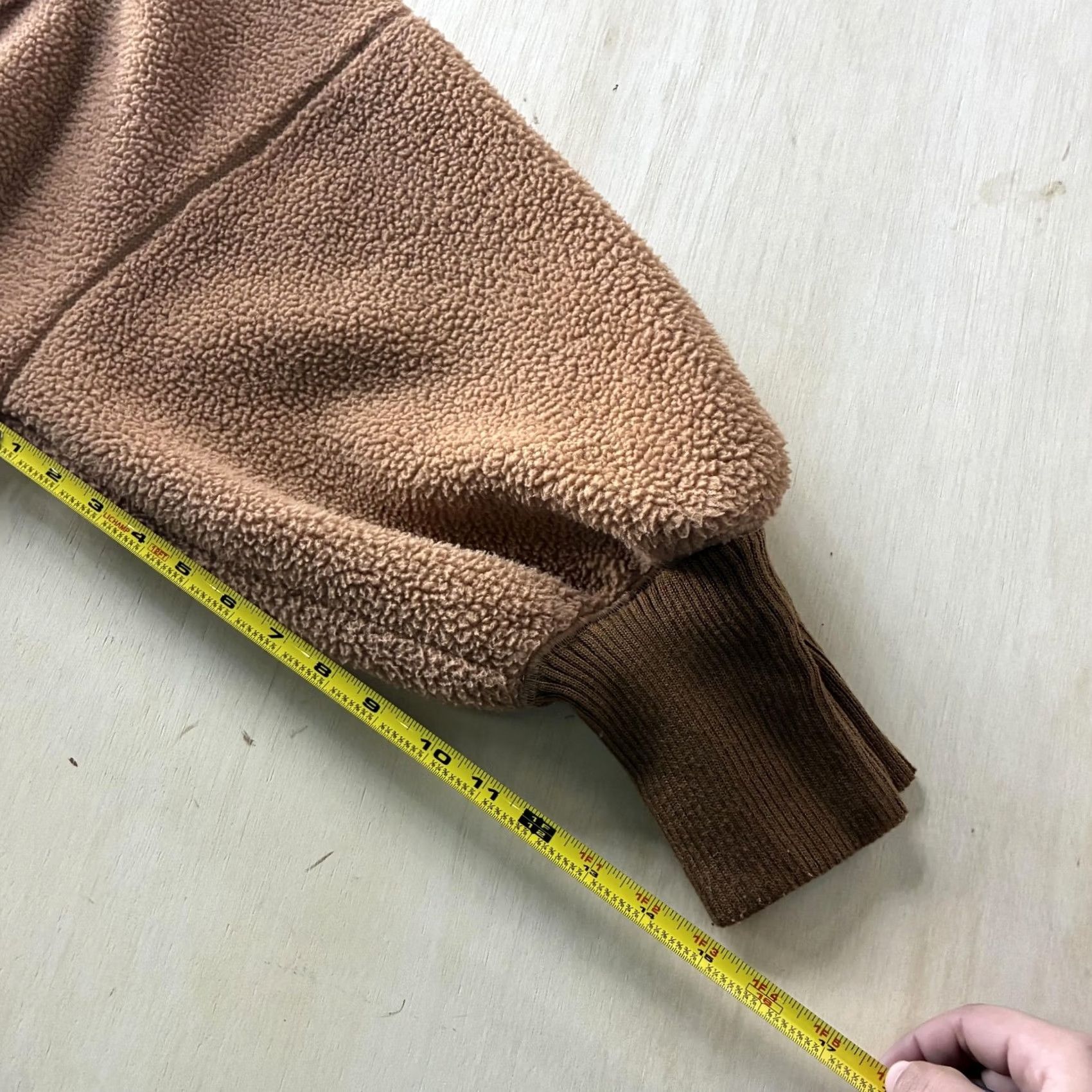 Vintage We The Free Sweatshirt Womens S Brown Oversized Fleece Pullover Balloon Sleeve Size S / US 4 / IT 40 - 6 Thumbnail