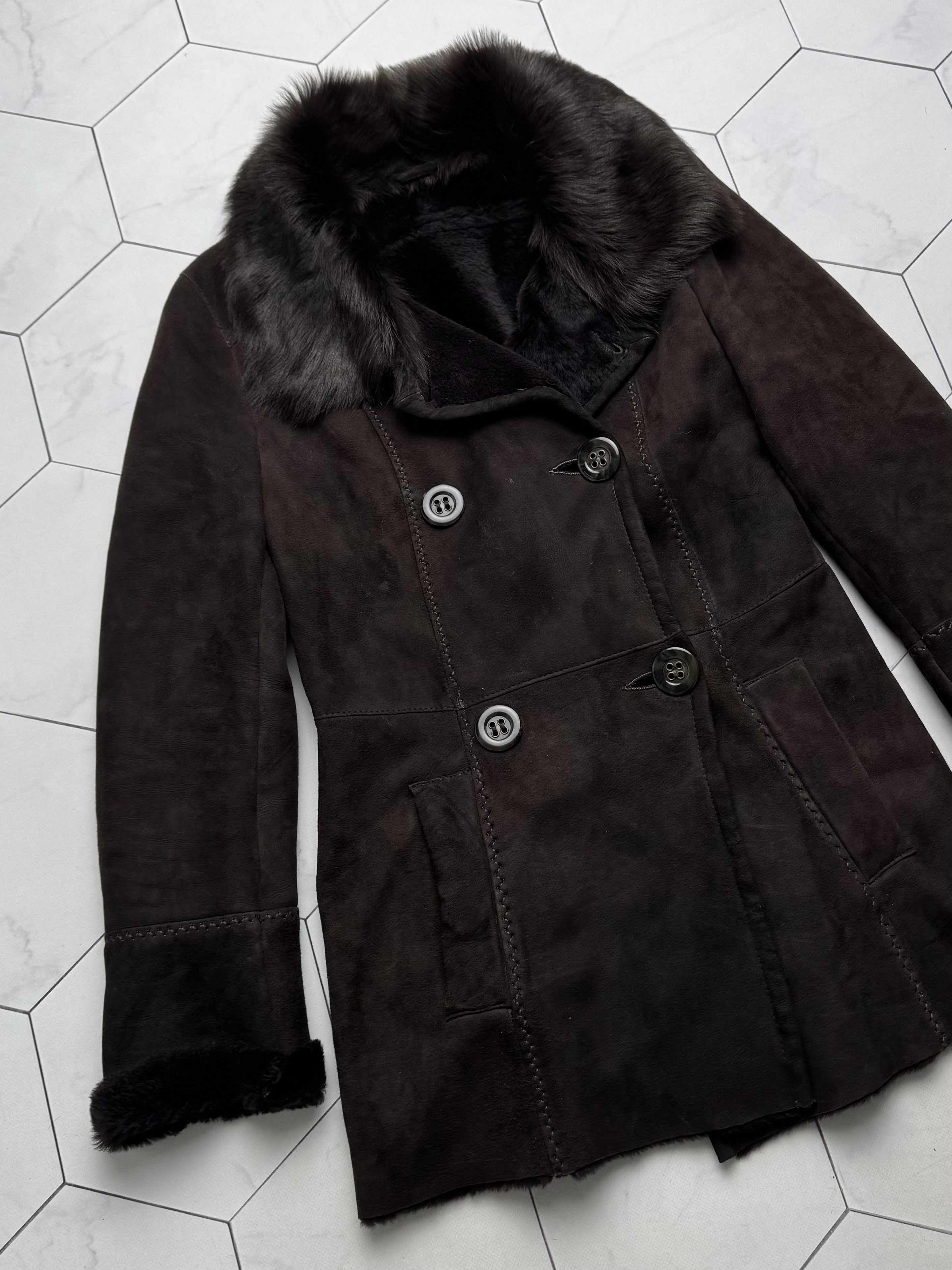 Vintage Vintage Real Lambskin Coat (B550) Size S / US 4 / IT 40 - 6 Thumbnail