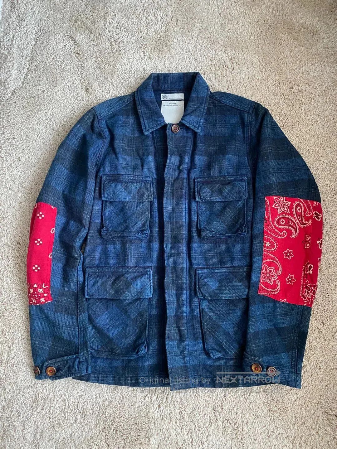 Visvim visvim indigo kilgore jacket 13SS. Size US S / EU 44-46 / 1 - 1 Thumbnail