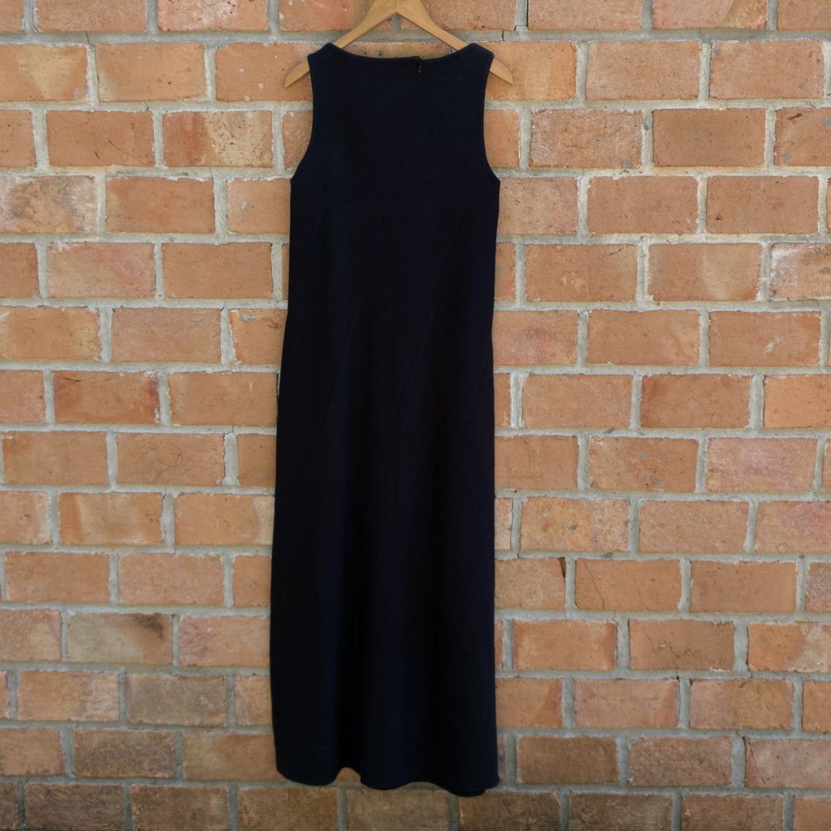 Y's IWISH Elegant Black Fur Maxi Dress Size S / US 4 / IT 40 - 2 Thumbnail