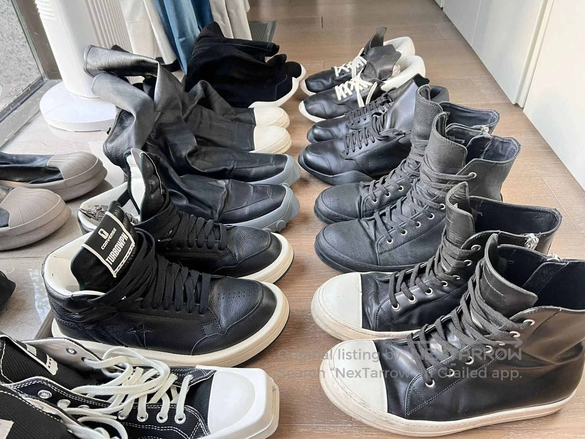 Rick Owens Drkshdw Rick Owens Black Socks Boots. Size US 9 / EU 42 - 7 Thumbnail