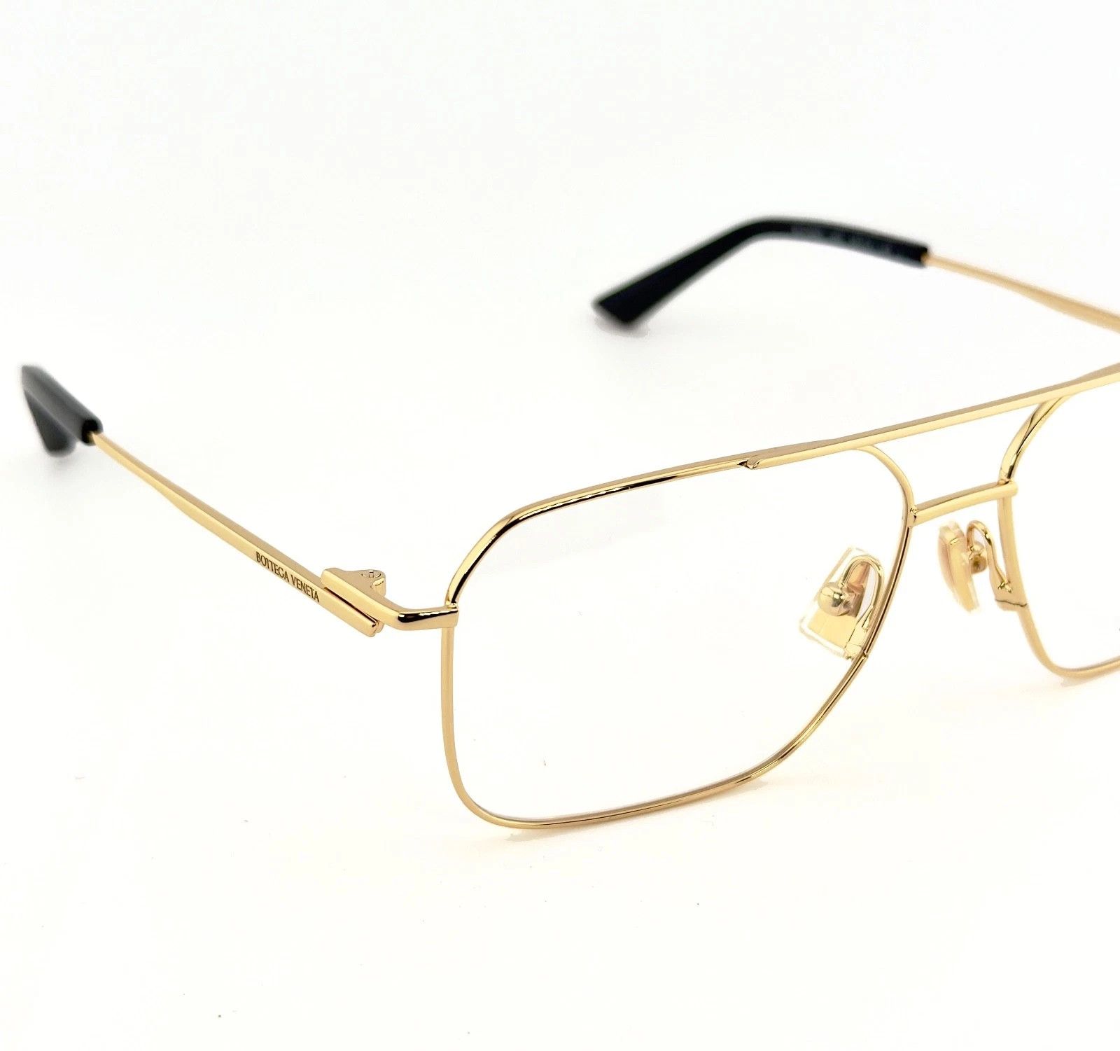 Bottega Veneta BOTTEGA VENETA 1384 CLASSIC BV1384O Gold Black Optical 003 Size ONE SIZE - 6 Thumbnail
