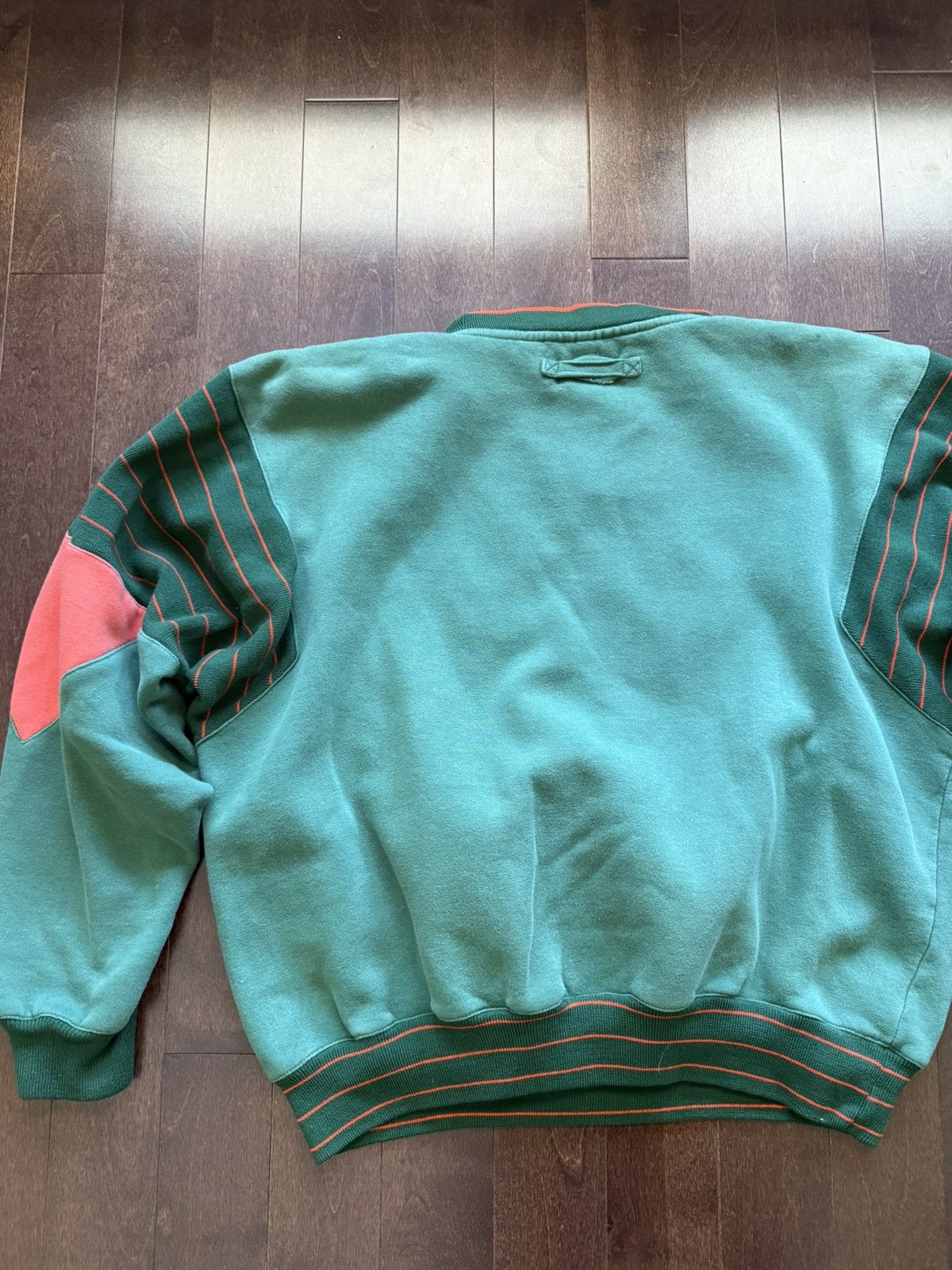 Starter Vintage Starter Miami Hurricanes 80’s Colour Block Crewneck Size US L / EU 52-54 / 3 - 4 Thumbnail