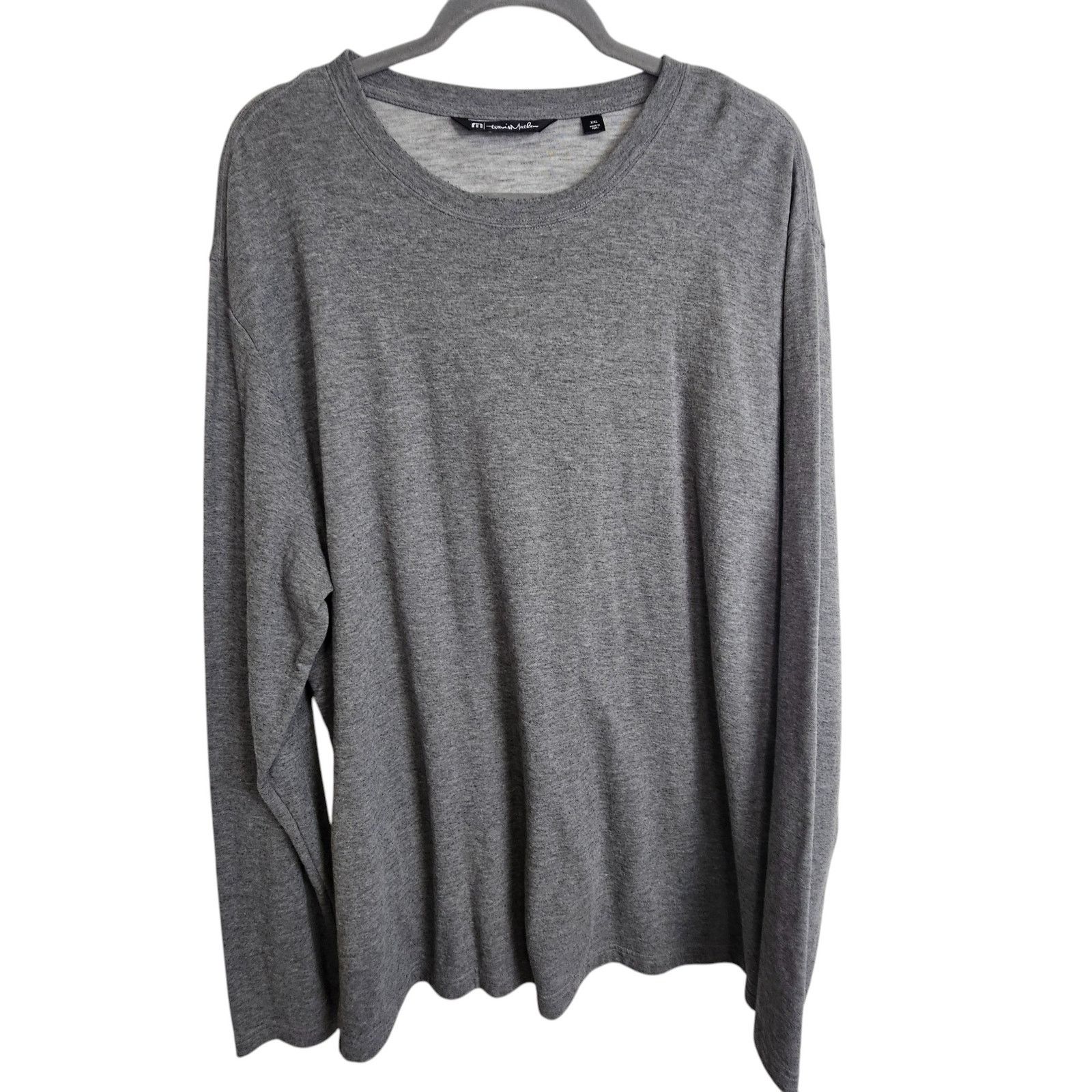 TravisMathew Travis Mathew Mens LS Crew Neck T-Shirt Size XXL Minimalist Size US XXL / EU 58 / 5 - 1 Thumbnail