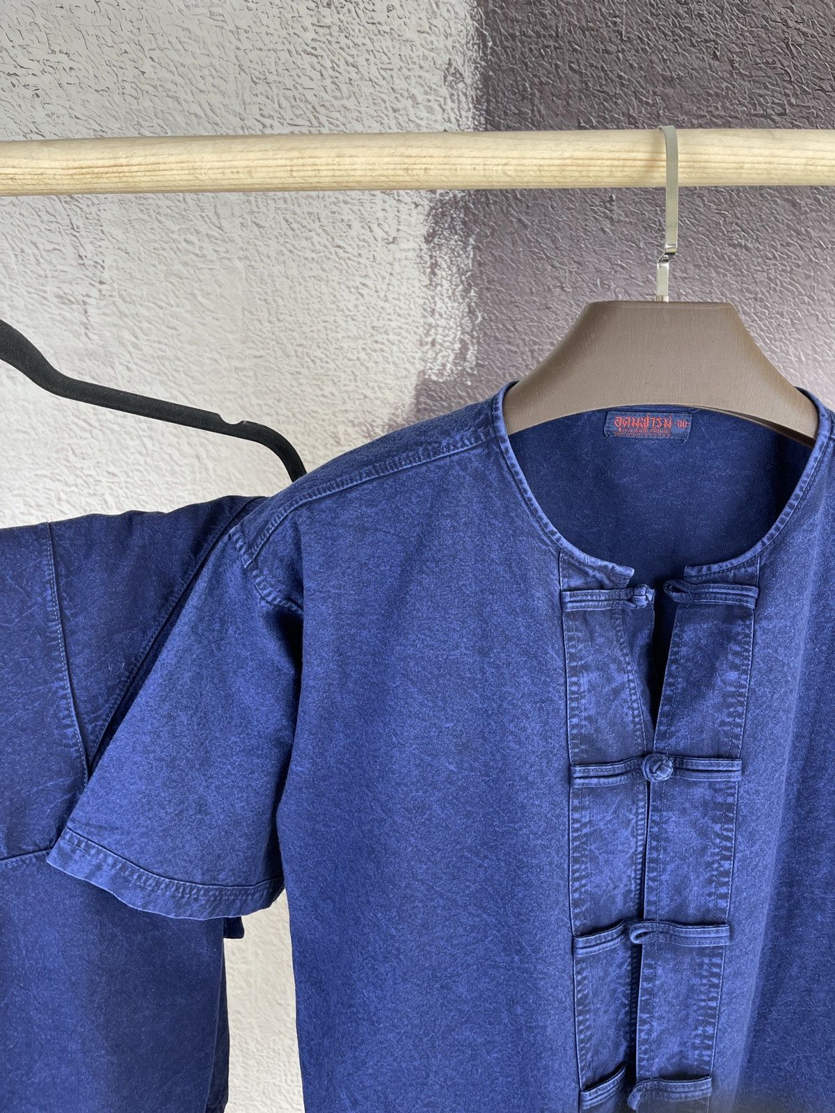 Japanese Brand Vintage Japanese kimono suit chore jacket bondage pants Size US L / EU 52-54 / 3 - 12 Thumbnail