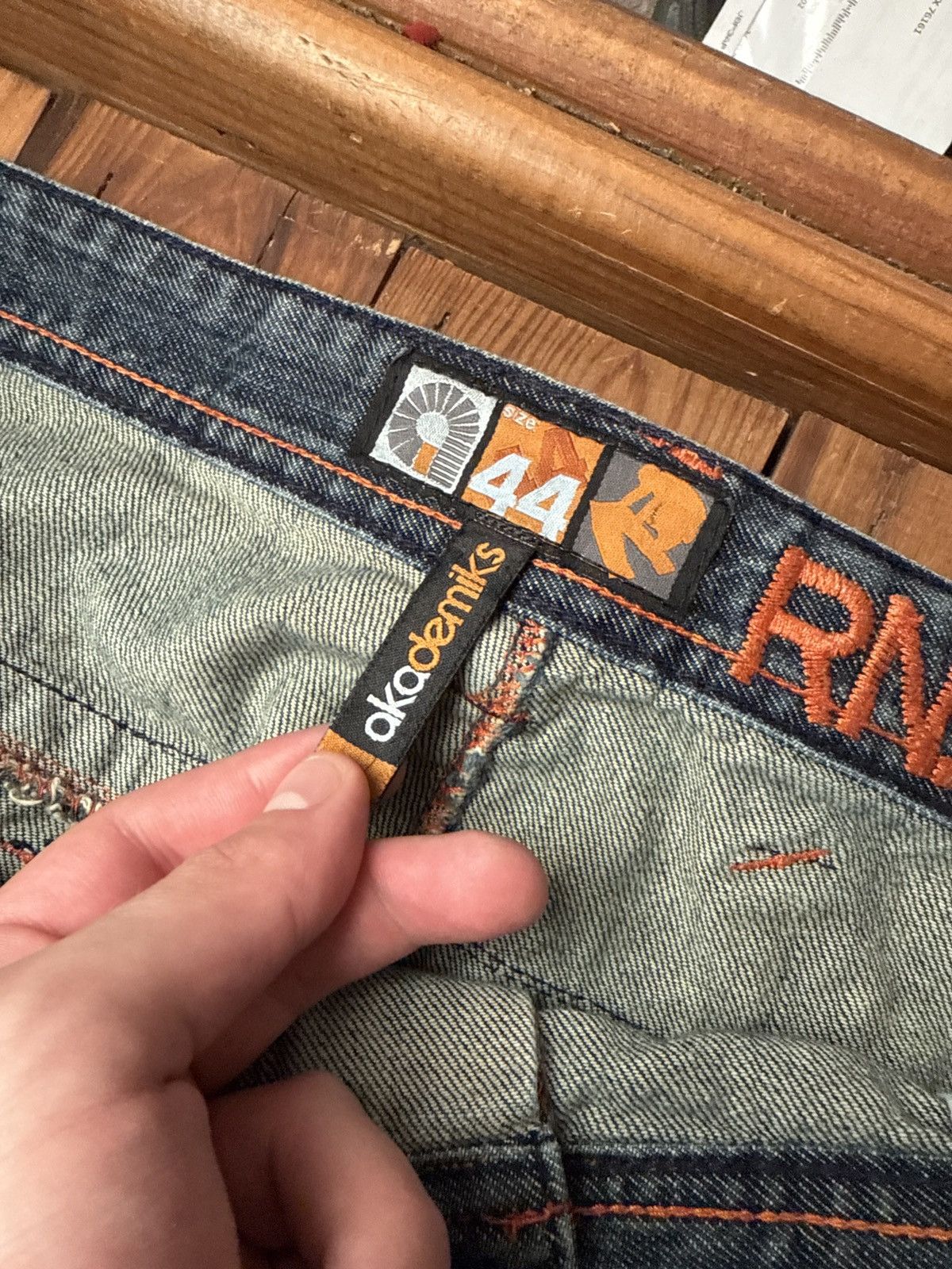 Akademiks × Vintage Vintage Y2K Akademiks Baggy Blue Denim Jeans Size US 42 / EU 58 - 3 Thumbnail