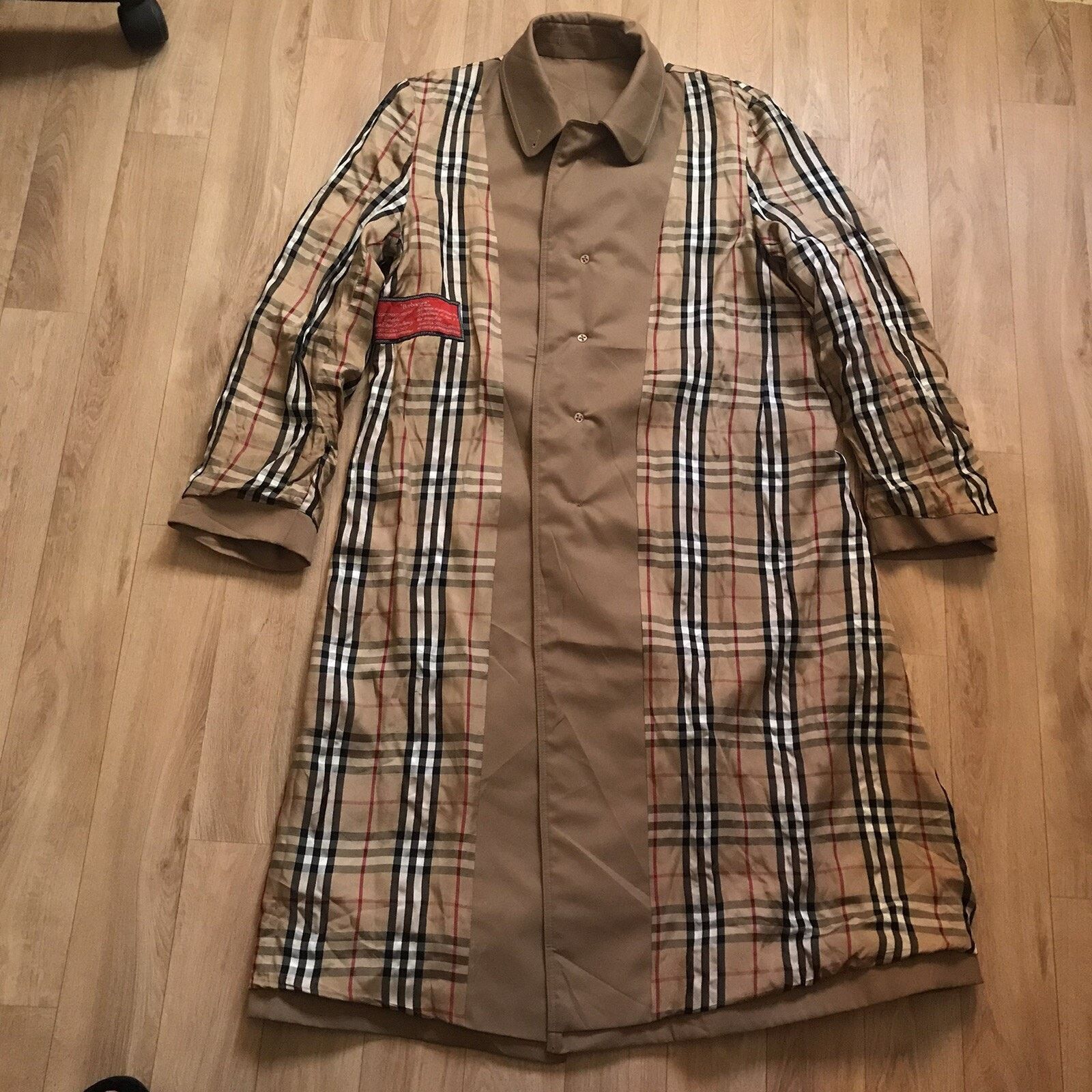 Burberry vintage Burberry Trench Coat winter jacket Nova Check mens Size US M / EU 48-50 / 2 - 9 Thumbnail