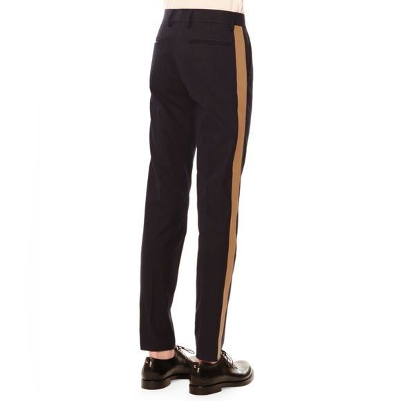 Valentino VALENTINO Side Stripe Slim Fit Trousers Size US 42 / EU 58 - 4 Thumbnail