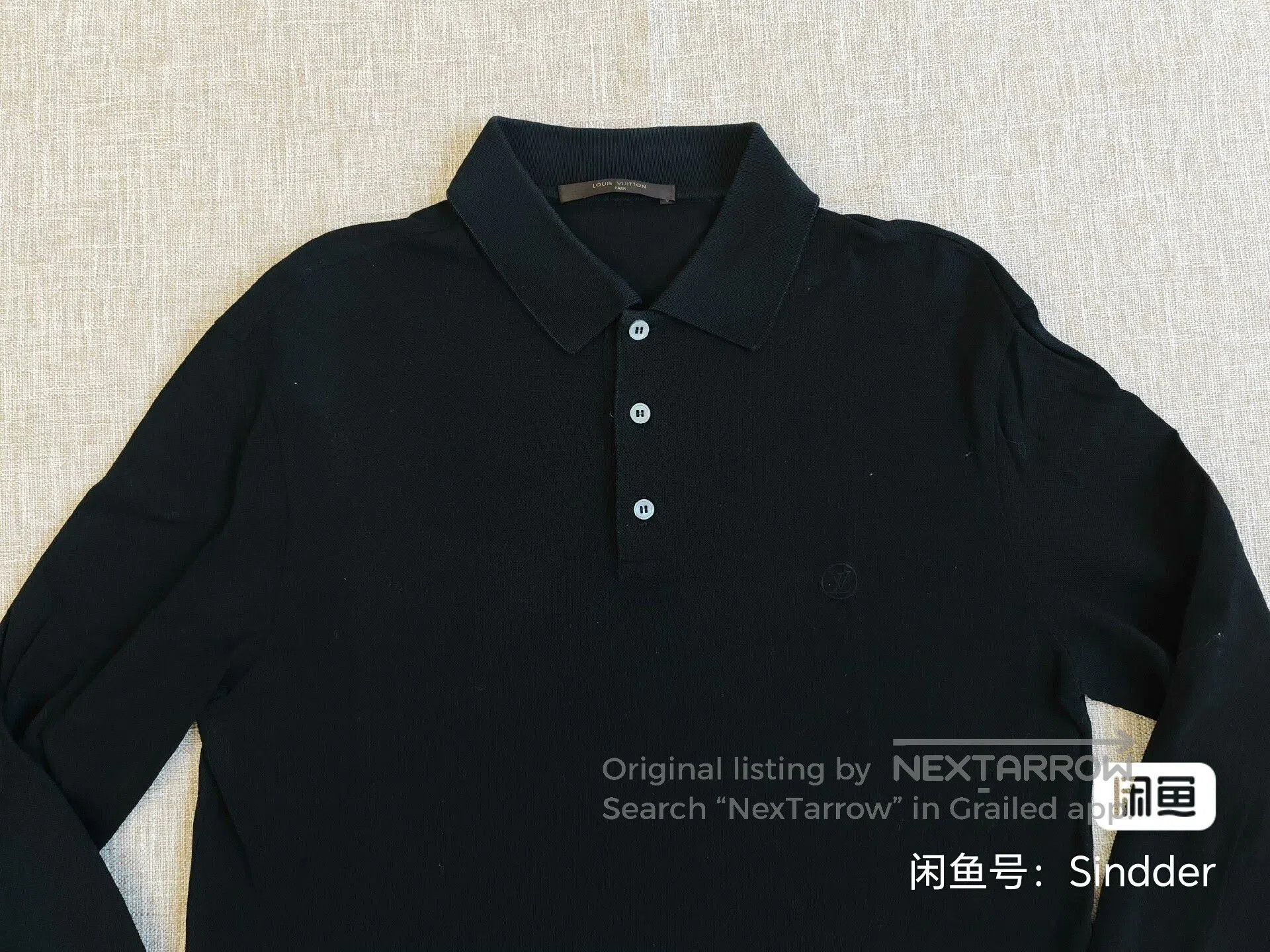 Louis Vuitton Louis Vuitton Men's Long-Sleeve Polo Shirt. Size US S / EU 44-46 / 1 - 2 Thumbnail
