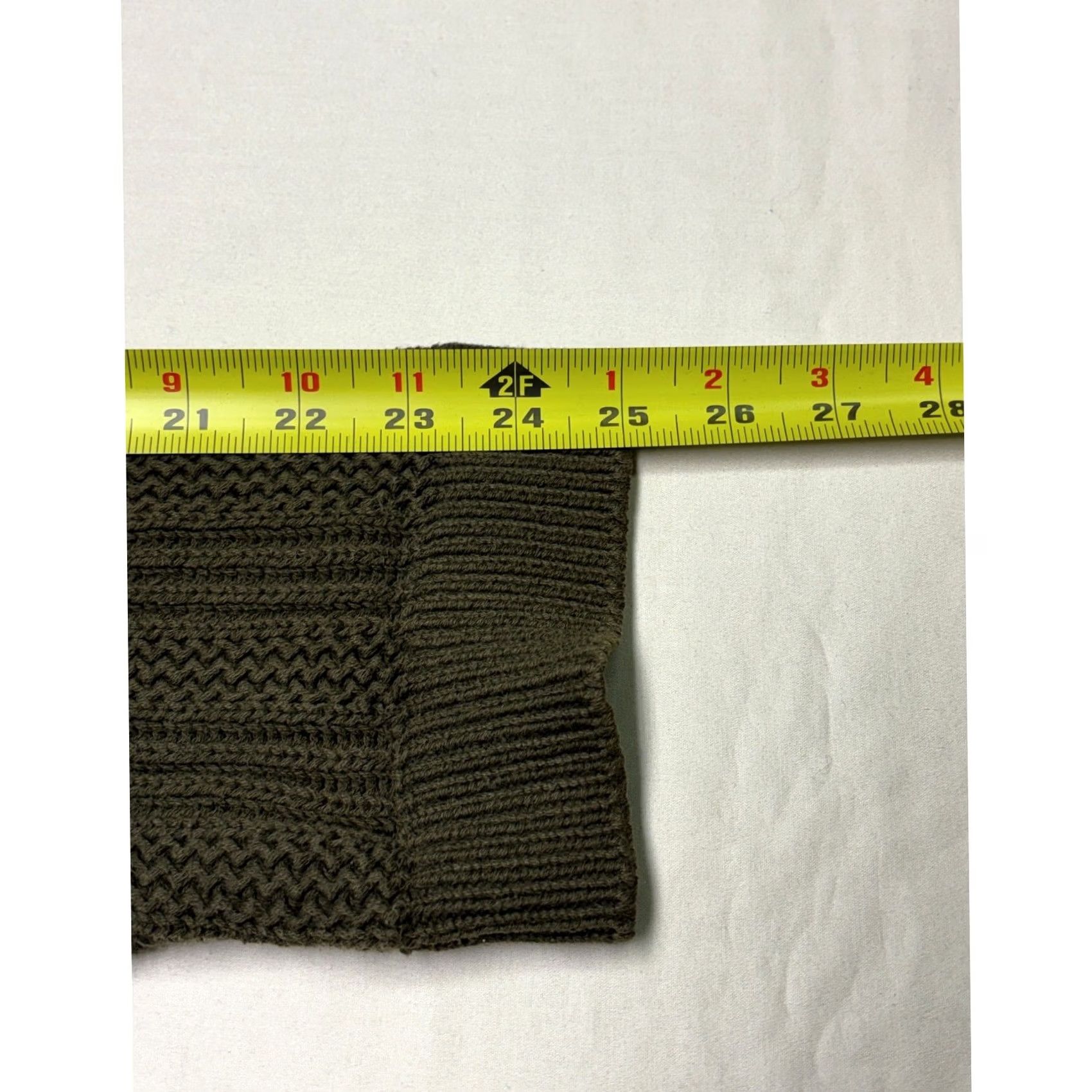 Eddie Bauer VINTAGE Eddie Bauer Mens 2XLT Olive Green Ribbed Knit Crewneck Sweater Size US XXL / EU 58 / 5 - 6 Thumbnail