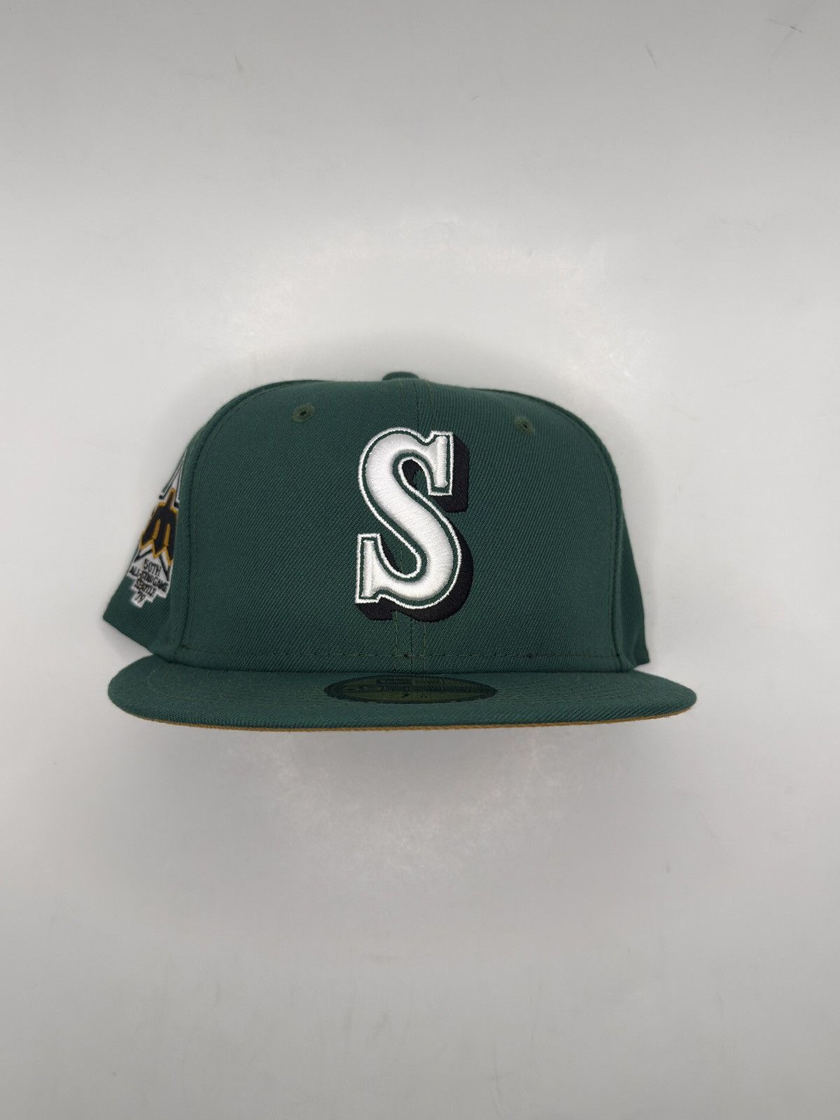 New Era Seattle Mariners Green Bourbon 50th Anniversary 7 1/8 Size ONE SIZE - 5 Thumbnail