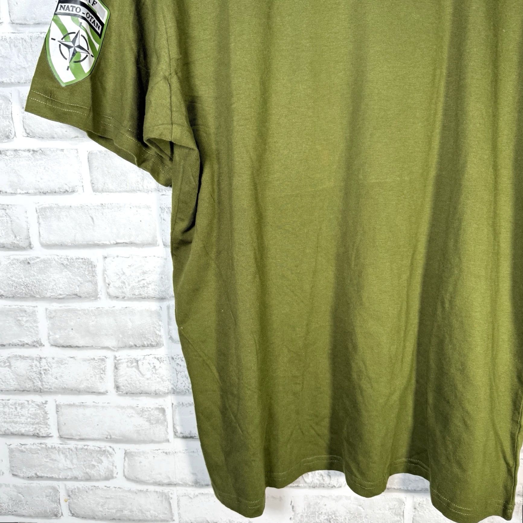 Vintage NWT Printtex Green Provincial Reconstruction Team Graphic Tee Mens L Size US L / EU 52-54 / 3 - 4 Thumbnail