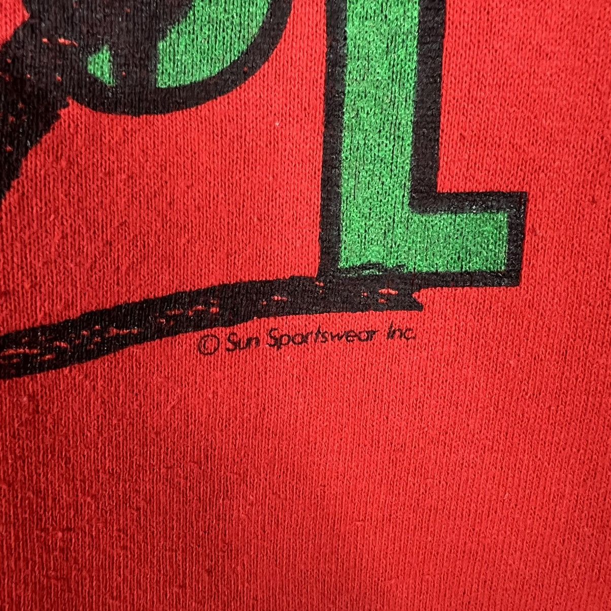 Vintage 80s MISTLETOE MANIAC Big Logo Crewneck Sweatshirt #4003-C182 Size US L / EU 52-54 / 3 - 4 Thumbnail