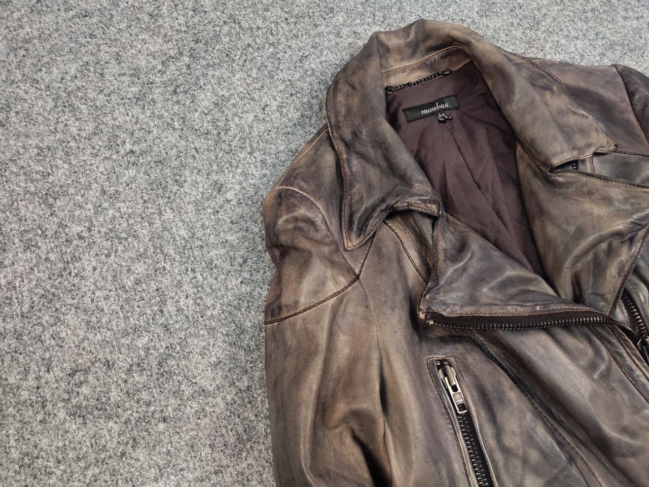 Muubaa Muubaa Designer Dyed Lamb leather Rider Biker Jacket Size M / US 6-8 / IT 42-44 - 8 Thumbnail