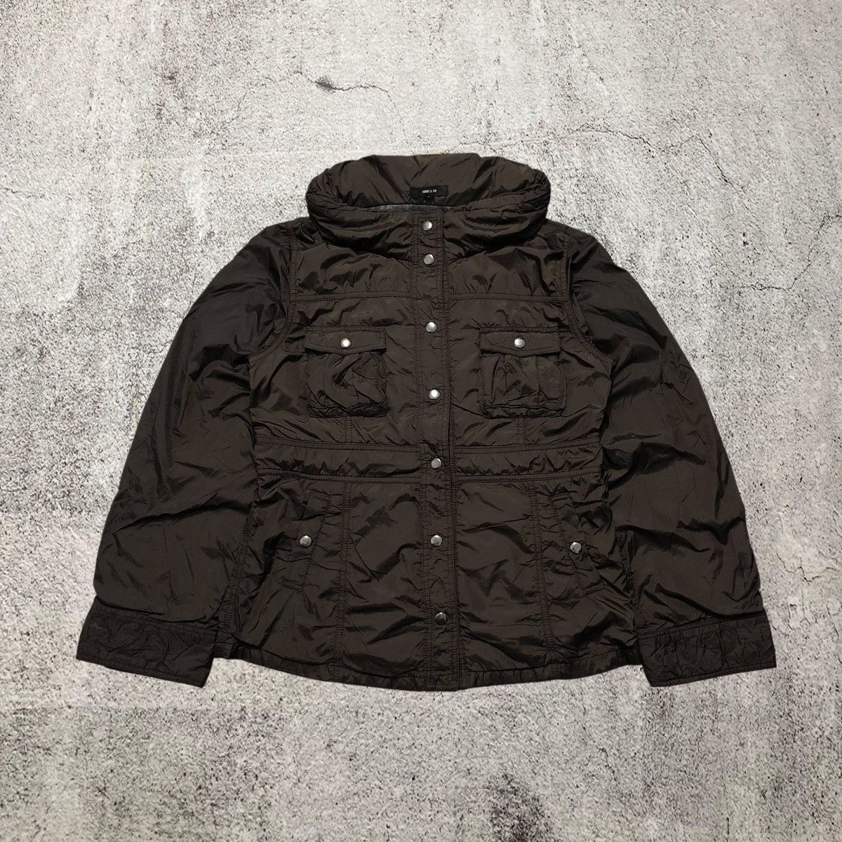 Comme Ca Ism 2000s Comme Ca Ism Jacket Luxury With Hoodie Dark Brown Size US M / EU 48-50 / 2 - 5 Thumbnail