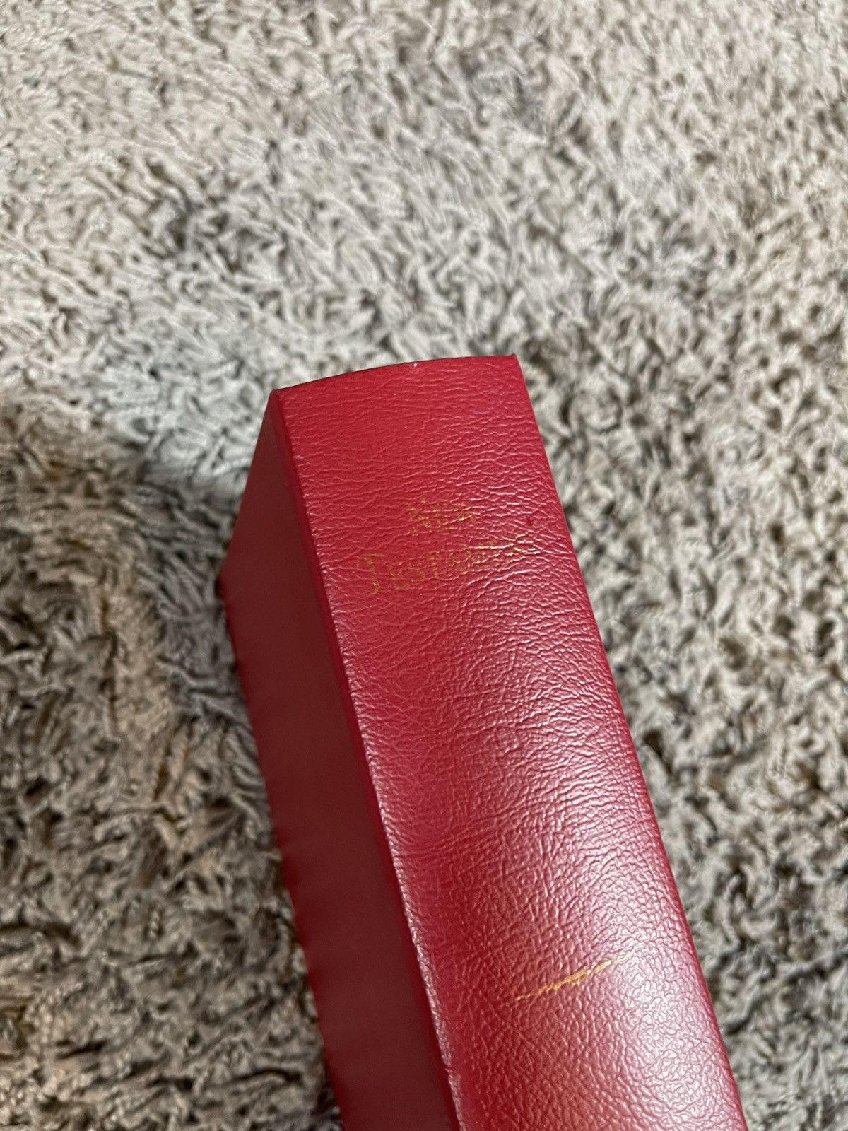 2013FW Supreme Bible Stash New Testament Storage Box