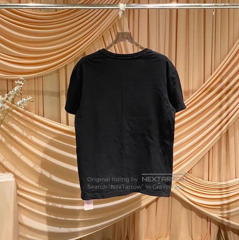 Valentino Valentino Black Cotton T-Shirt for Women . Size M / US 6-8 / IT 42-44 - 2 Thumbnail