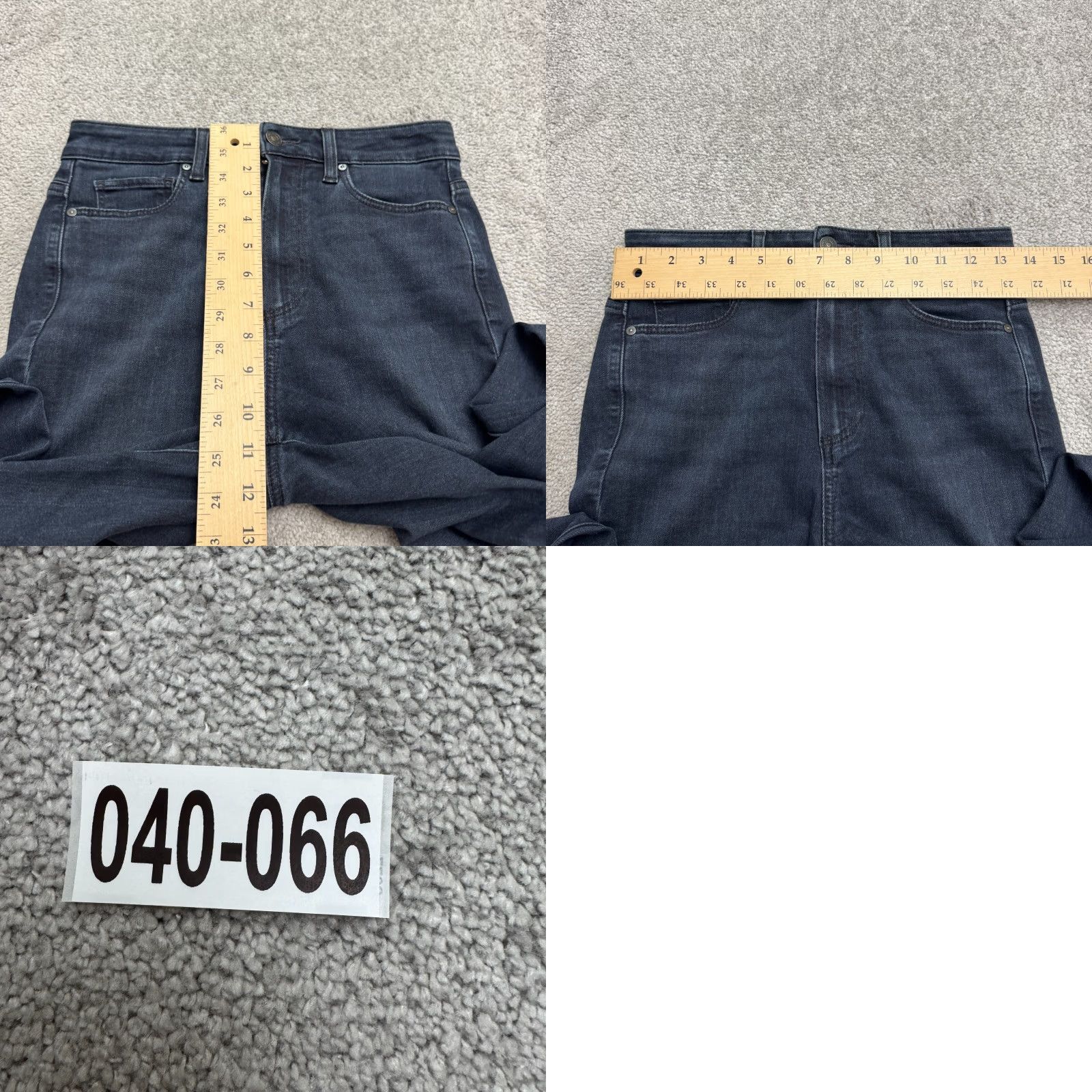 Paige Paige Jeans Womens 27 Blue Dark Wash High Rise Skinny Slim 5-Pocket Denim Size 27" / US 4 / IT 40 - 10 Thumbnail